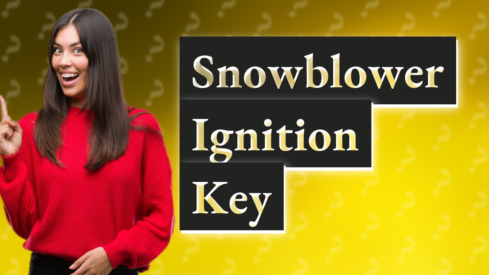 Snowblower Ignition Key