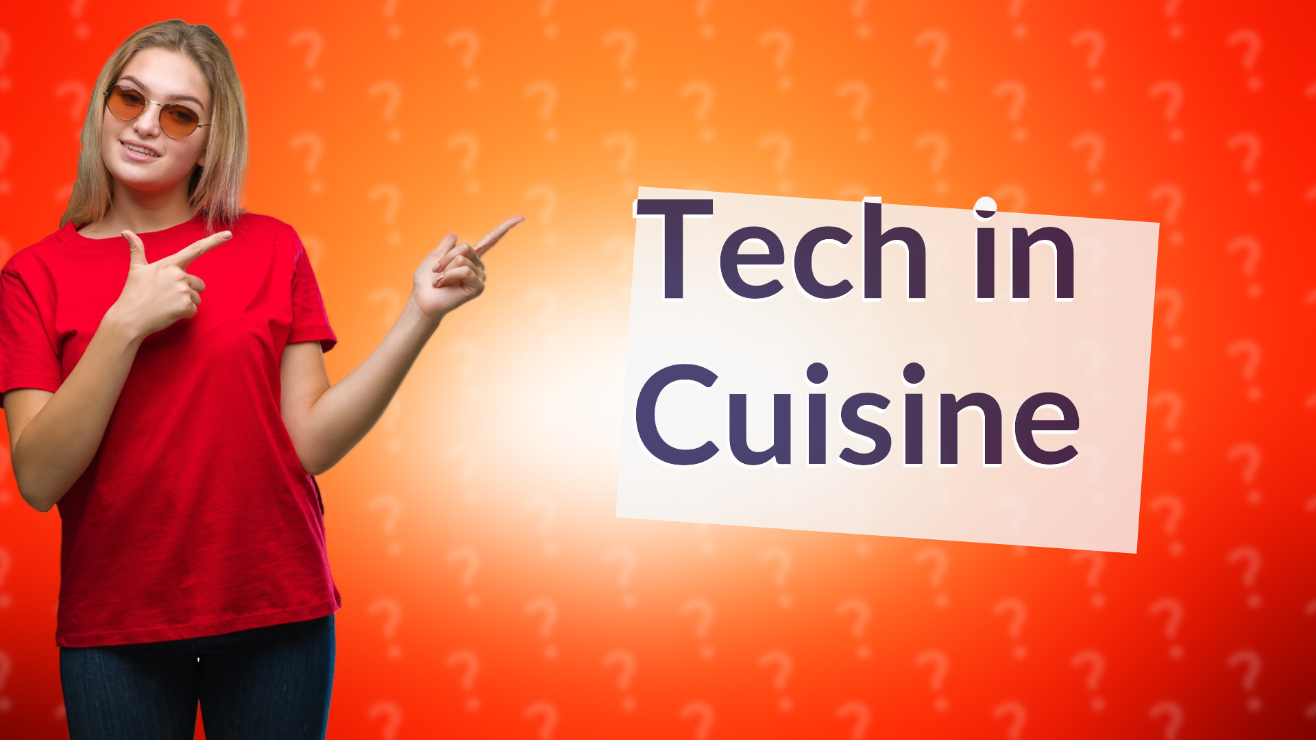 Tech in Cuisine