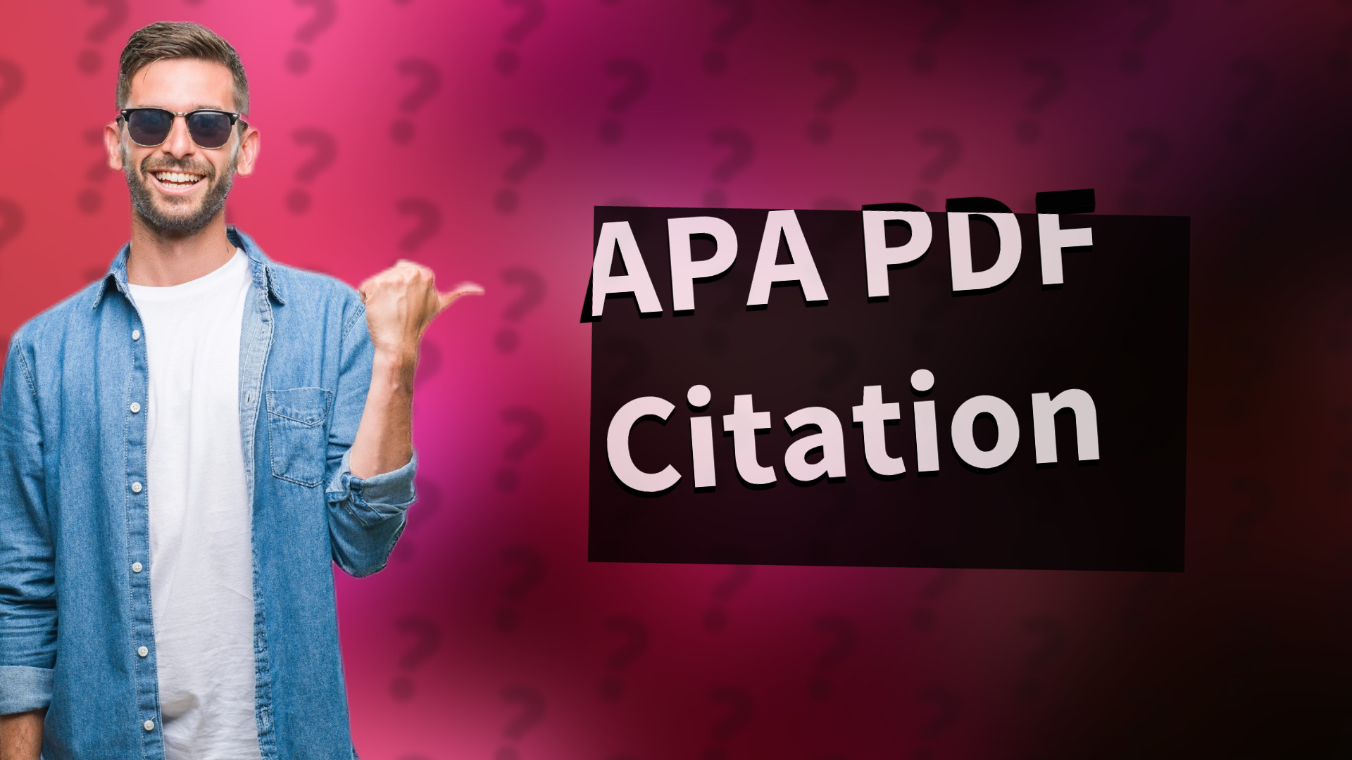APA PDF Citation