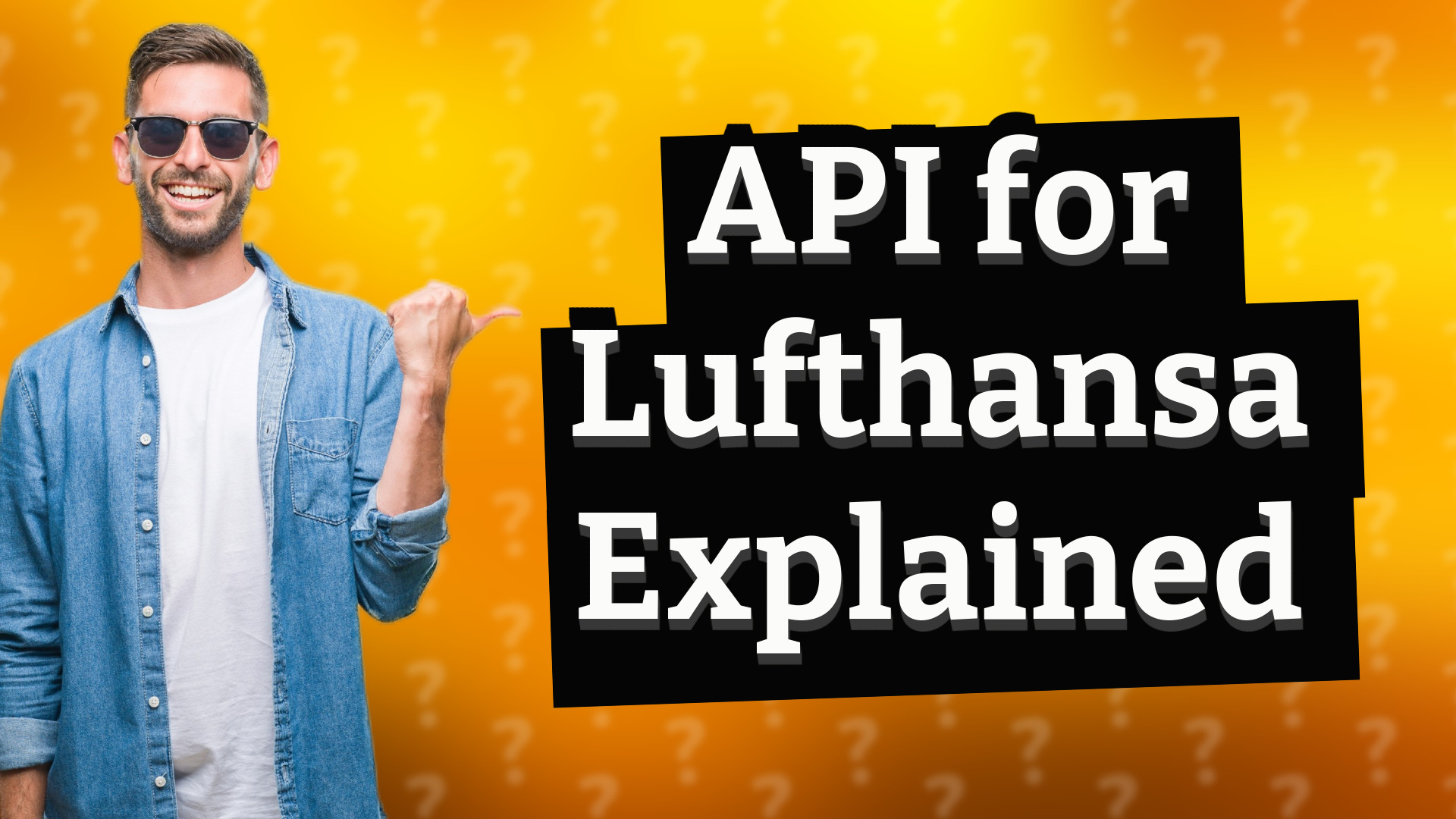 API for Lufthansa Explained