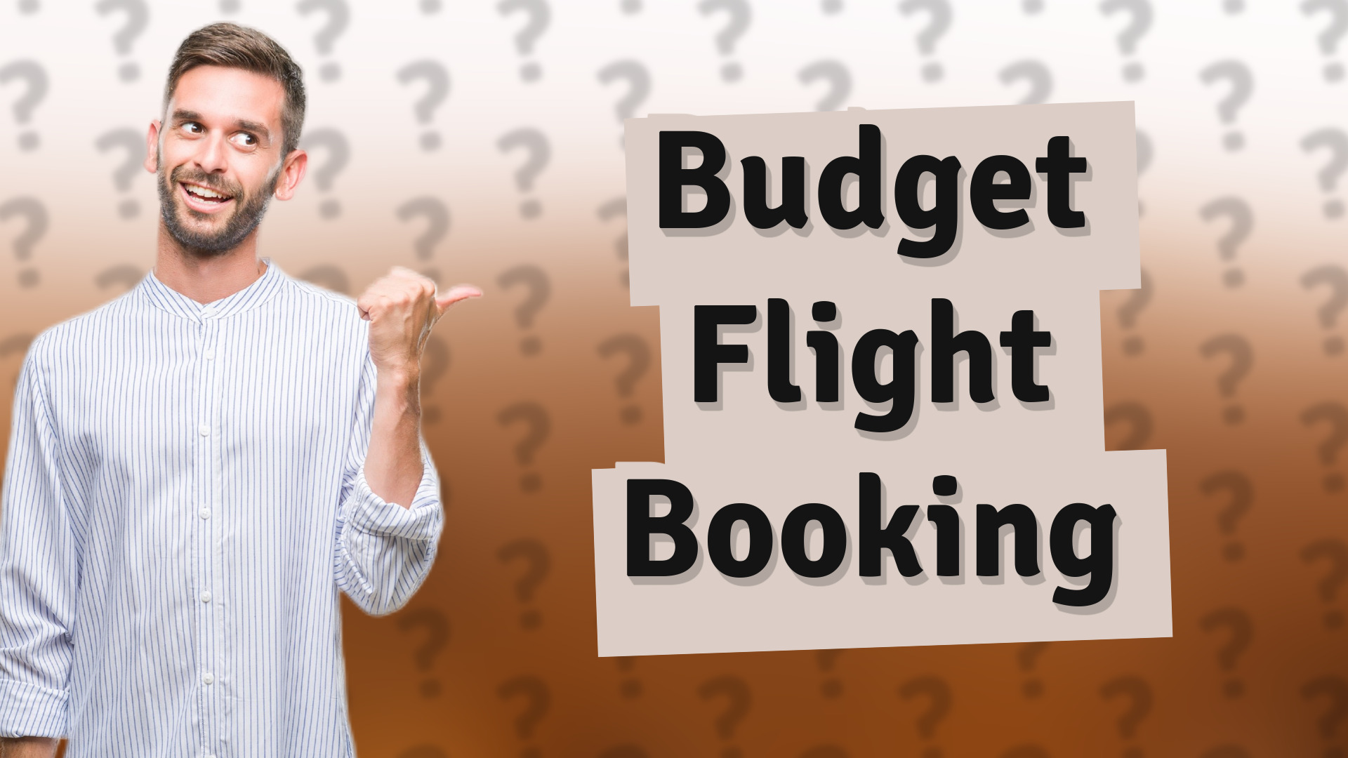 Budget Flight Booking