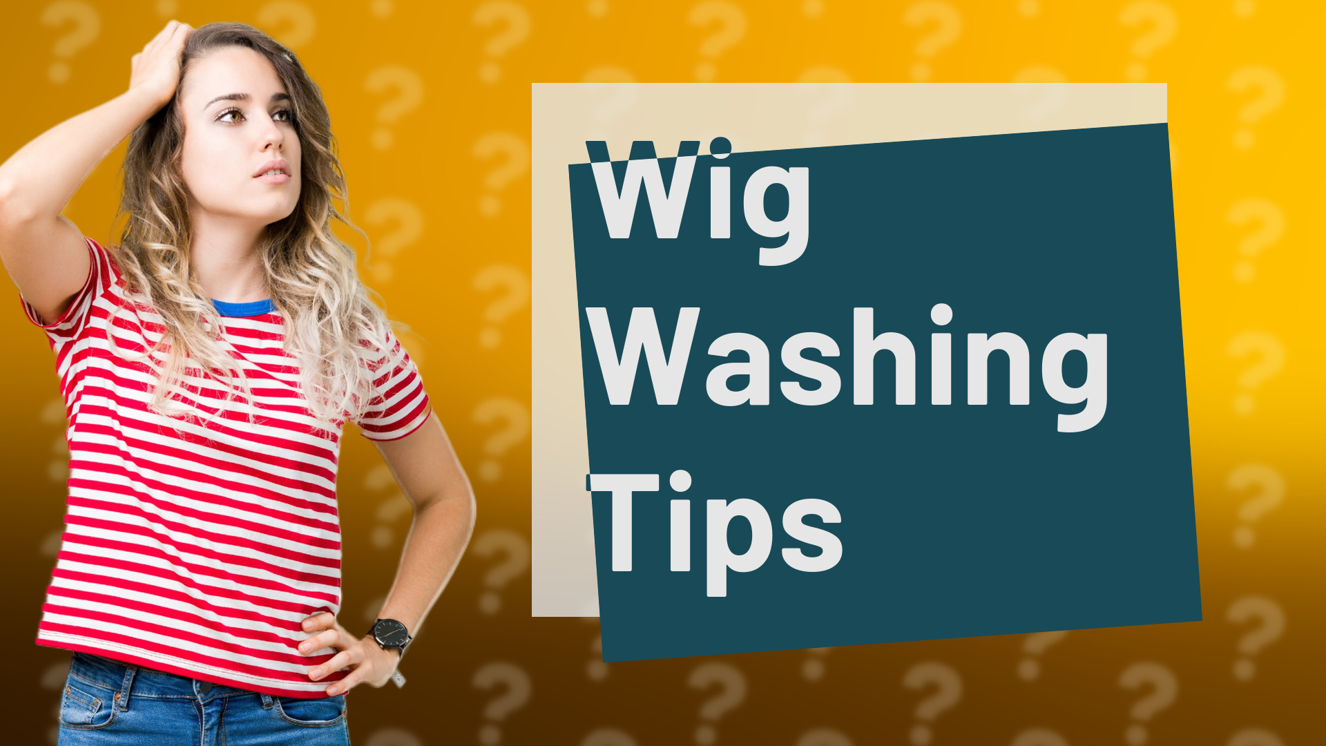 Wig Washing Tips