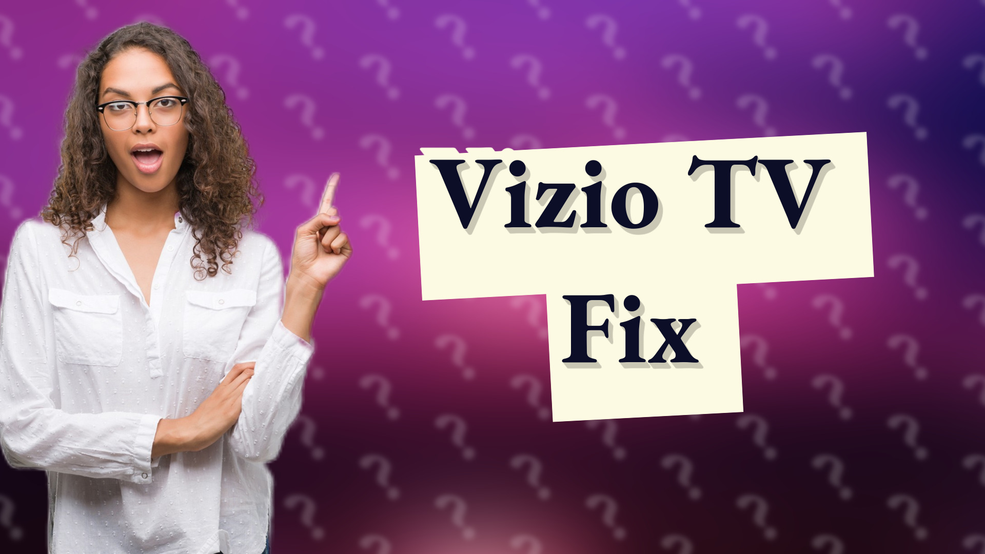 Vizio TV Fix