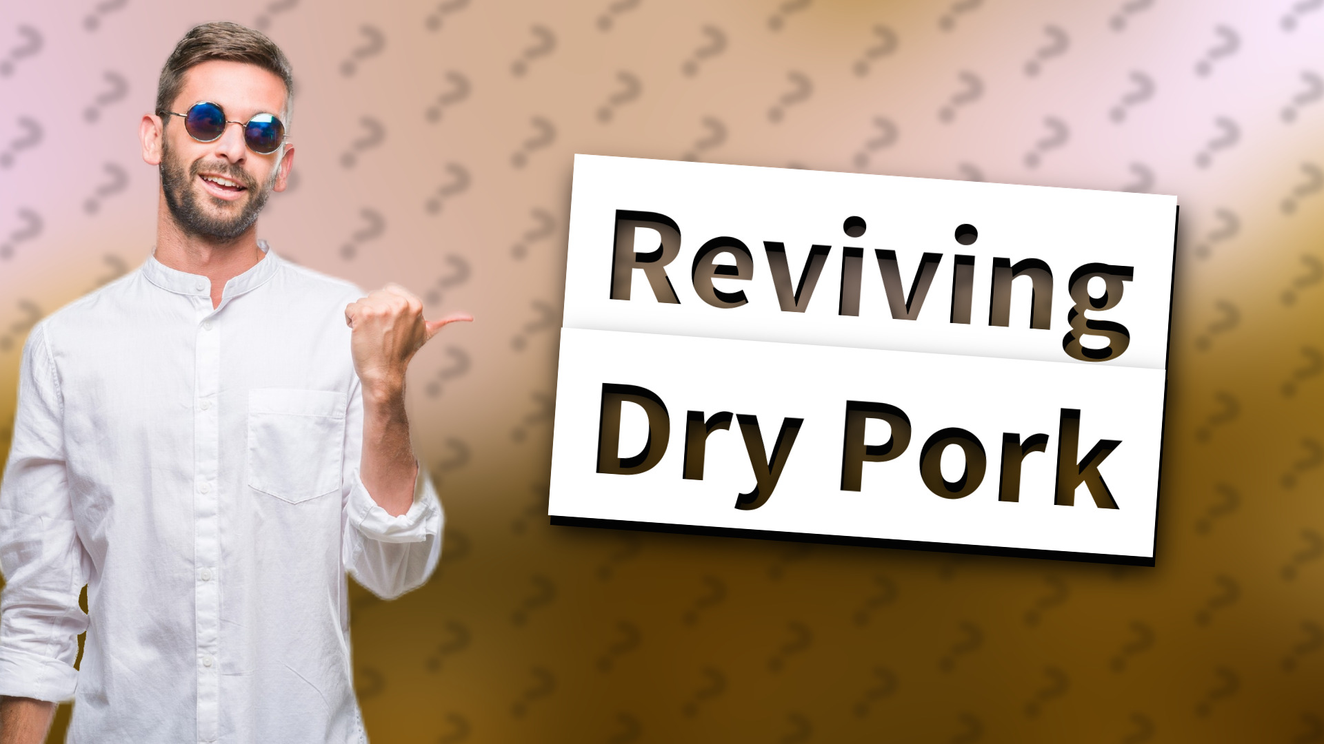 Reviving Dry Pork