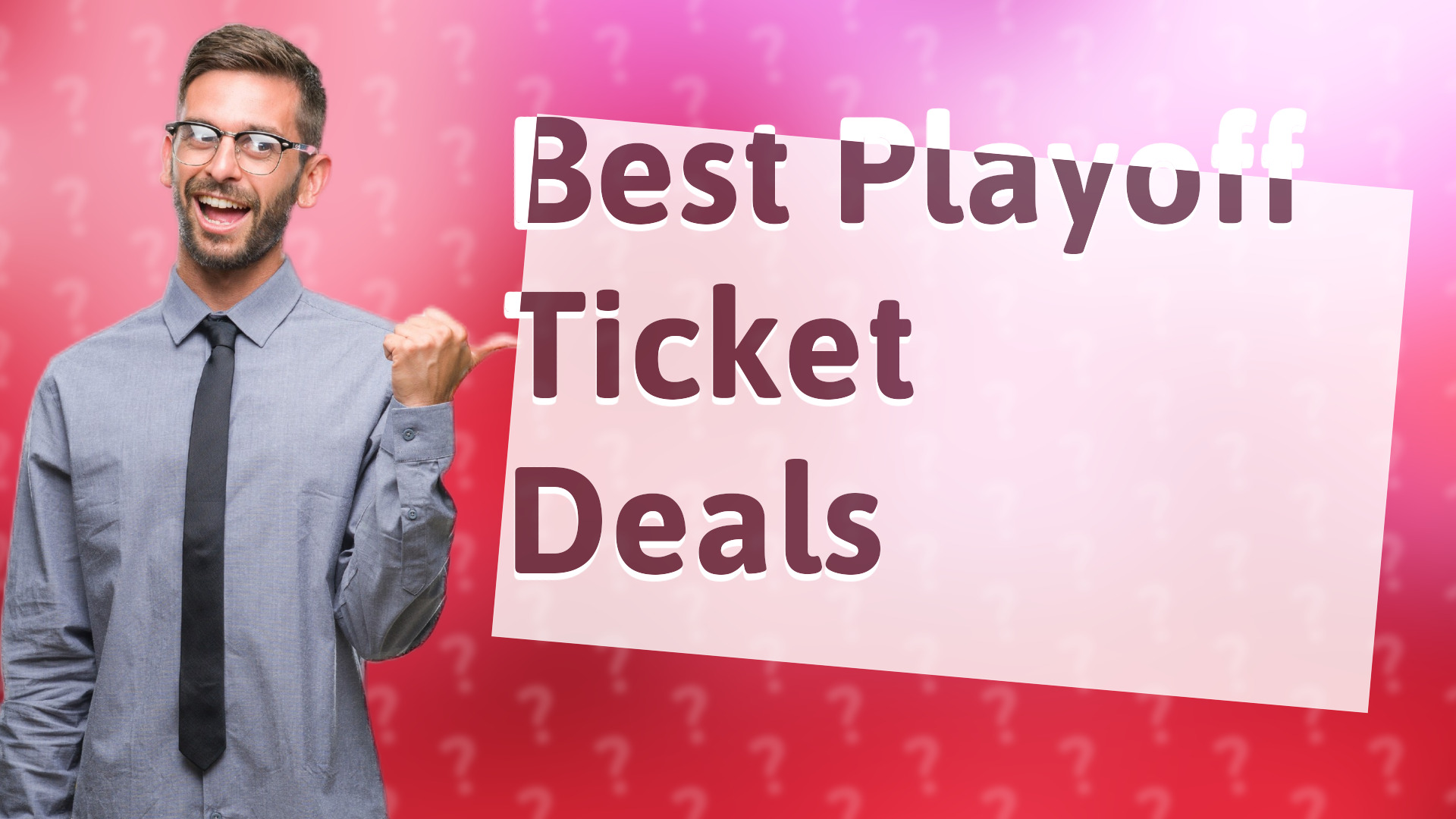 Best Playoff Ticket Deals