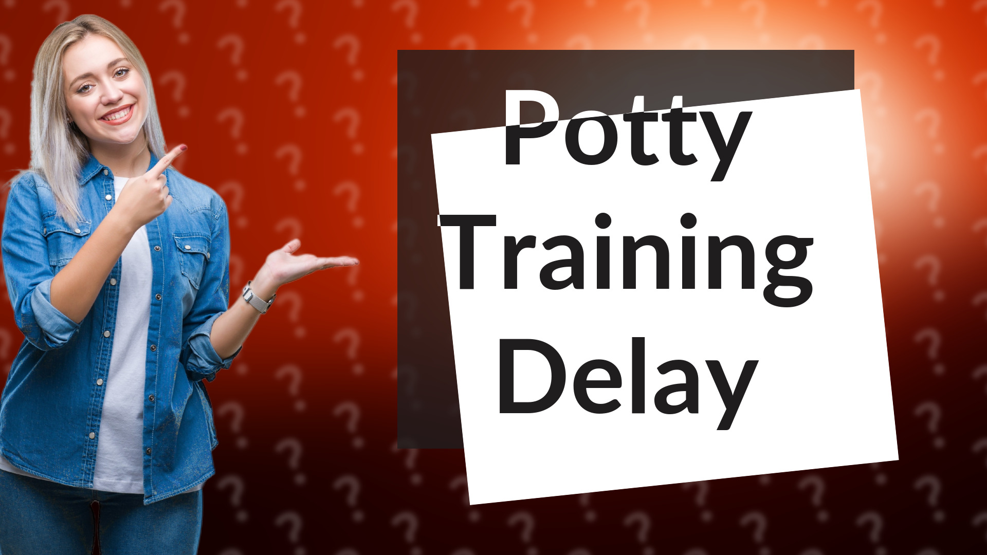 Potty Training Delay