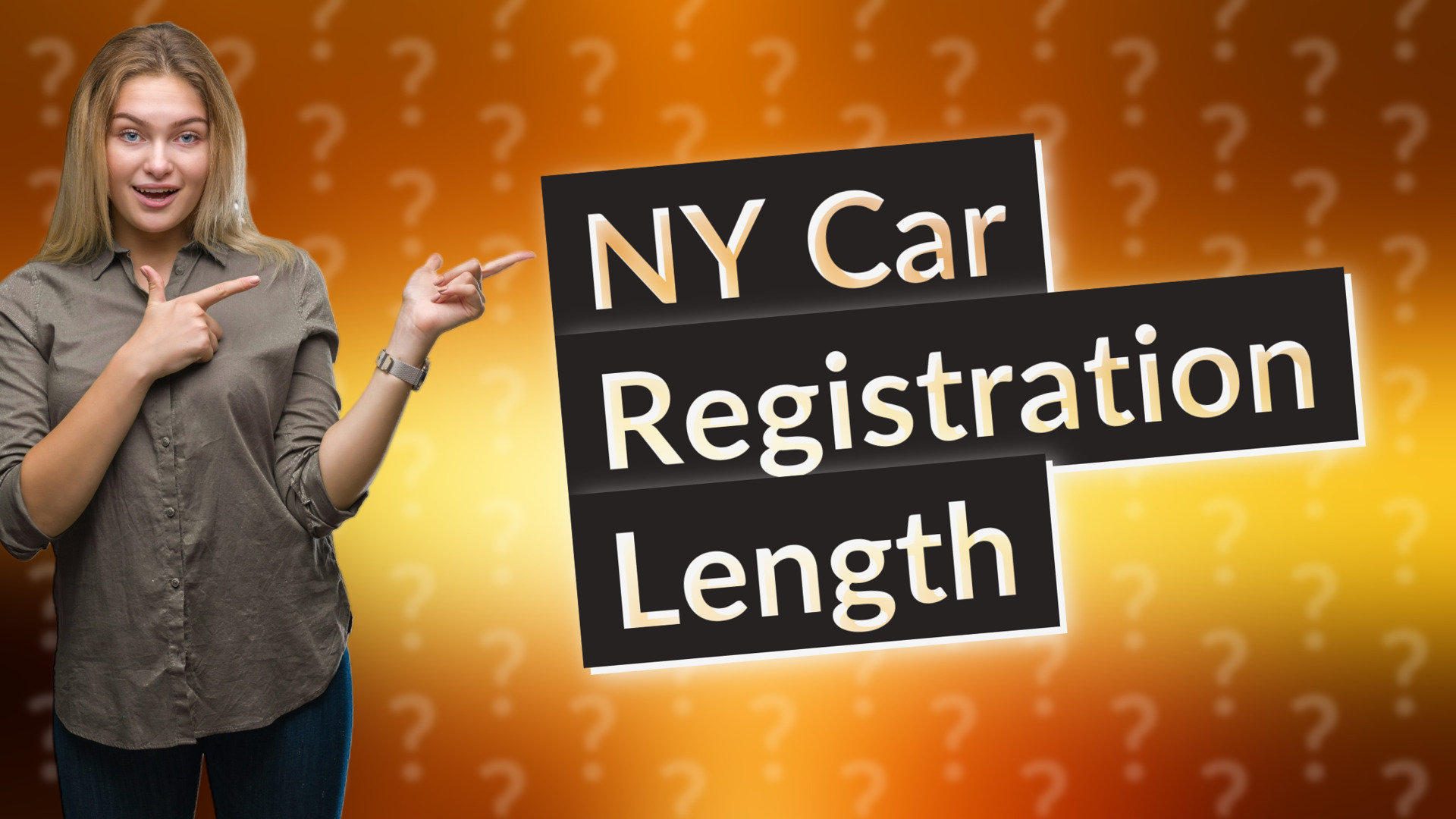 NY Car Registration Length