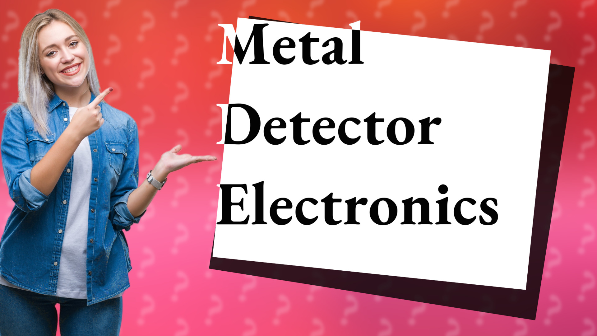 Metal Detector Electronics