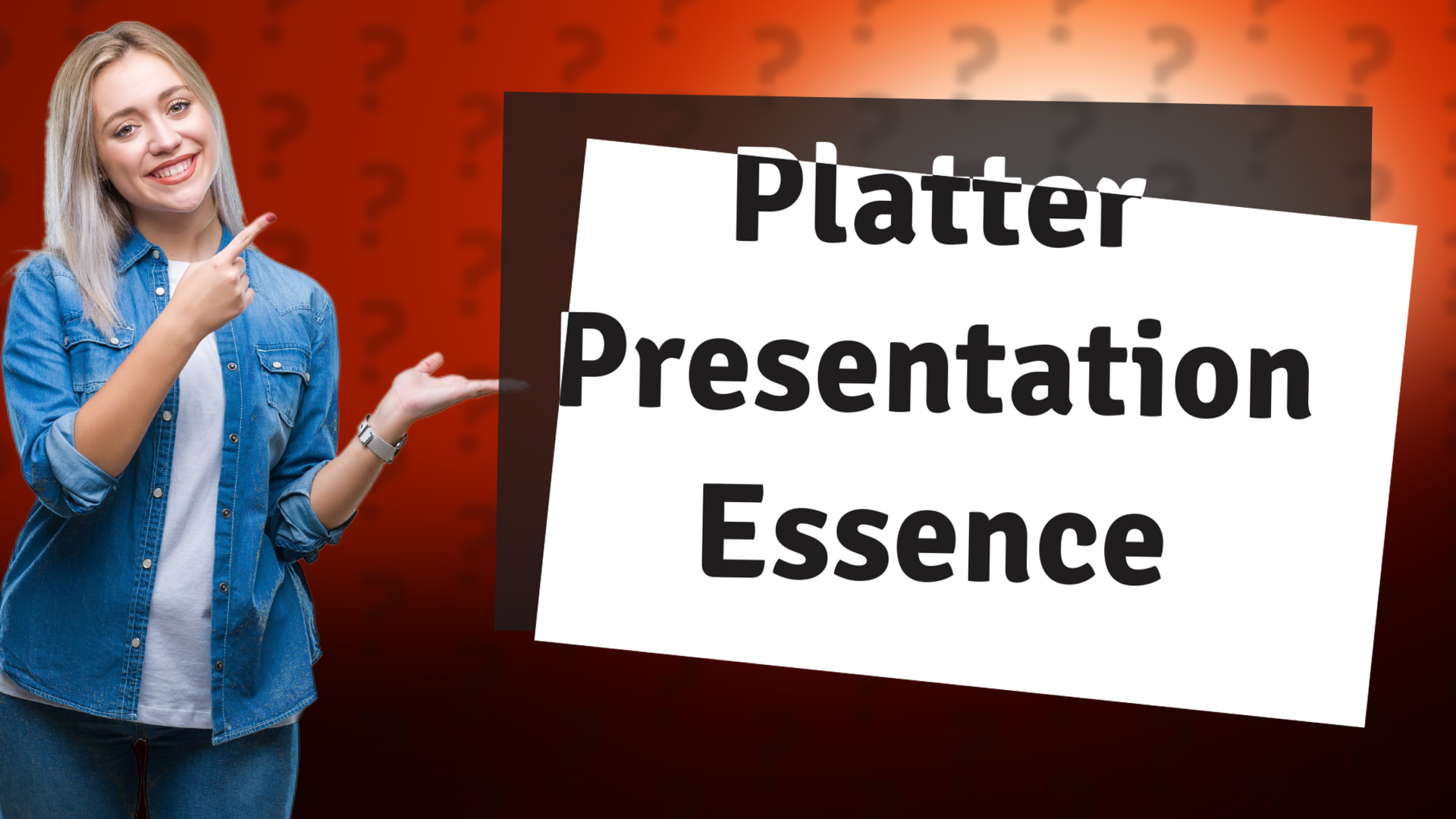 Platter Presentation Essence