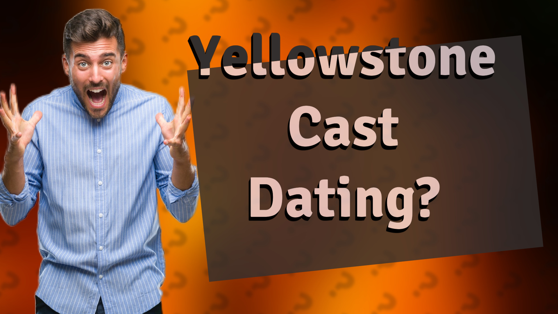 Yellowstone Cast Dating?