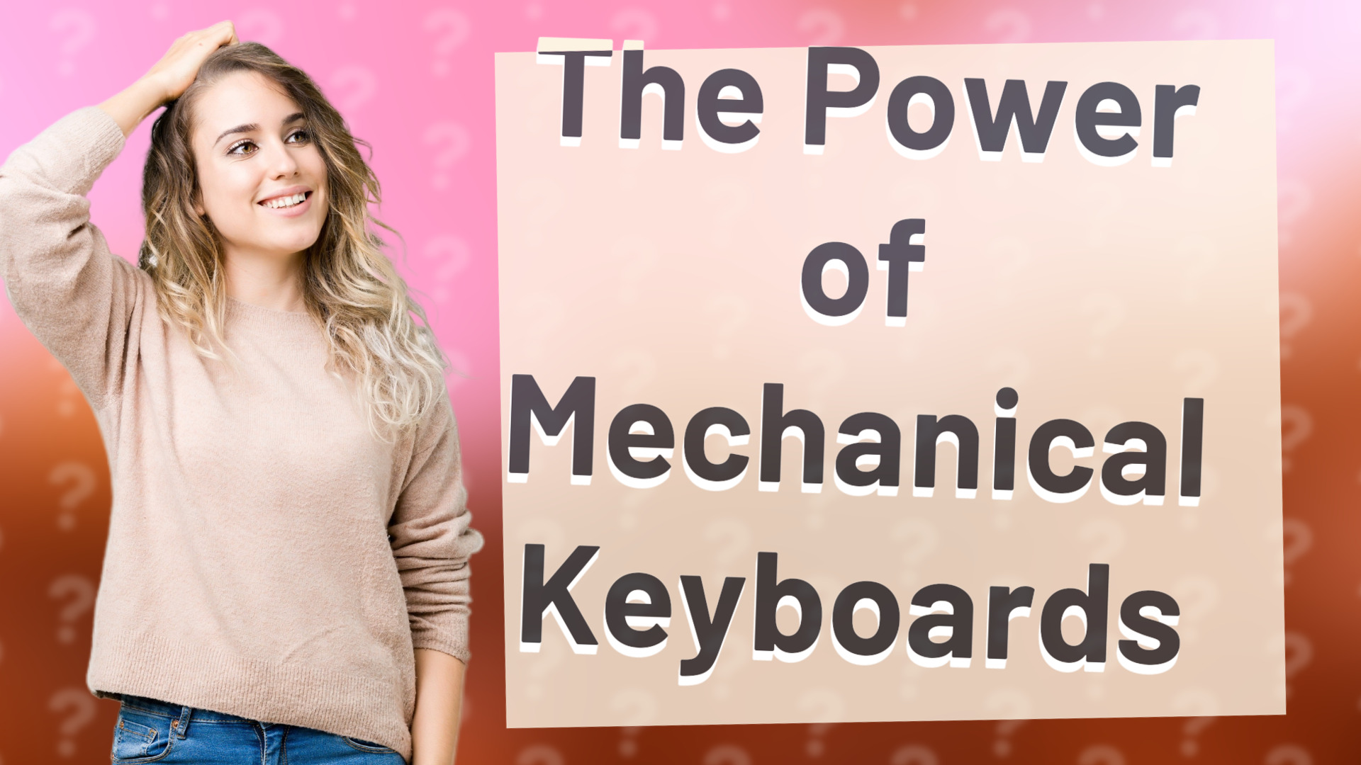 The Power of Mechanical Keyboards