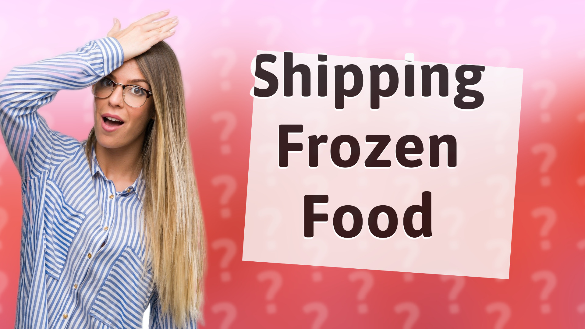 Shipping Frozen Food