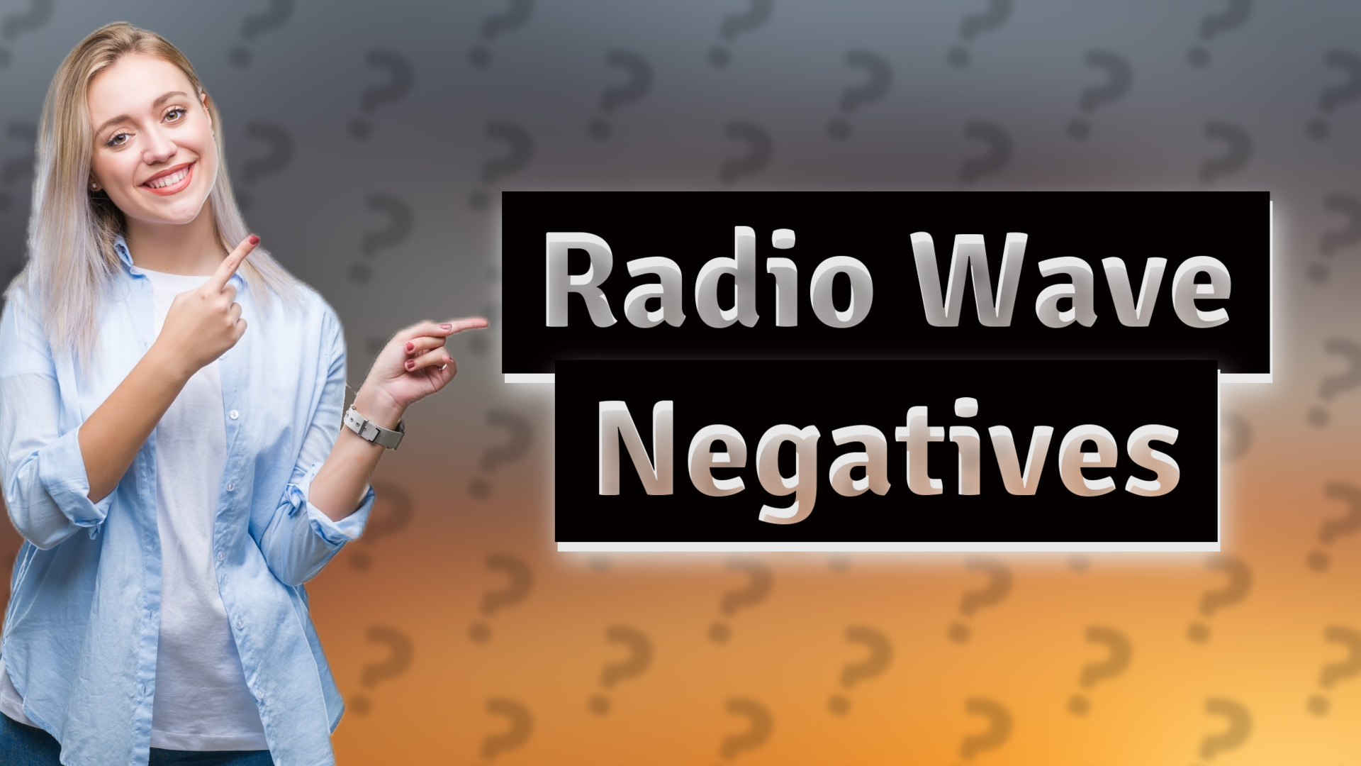 Radio Wave Negatives