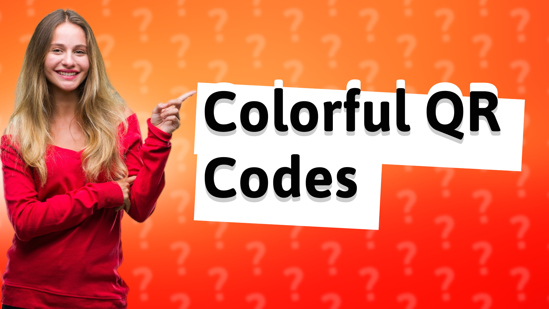 Colorful QR Codes