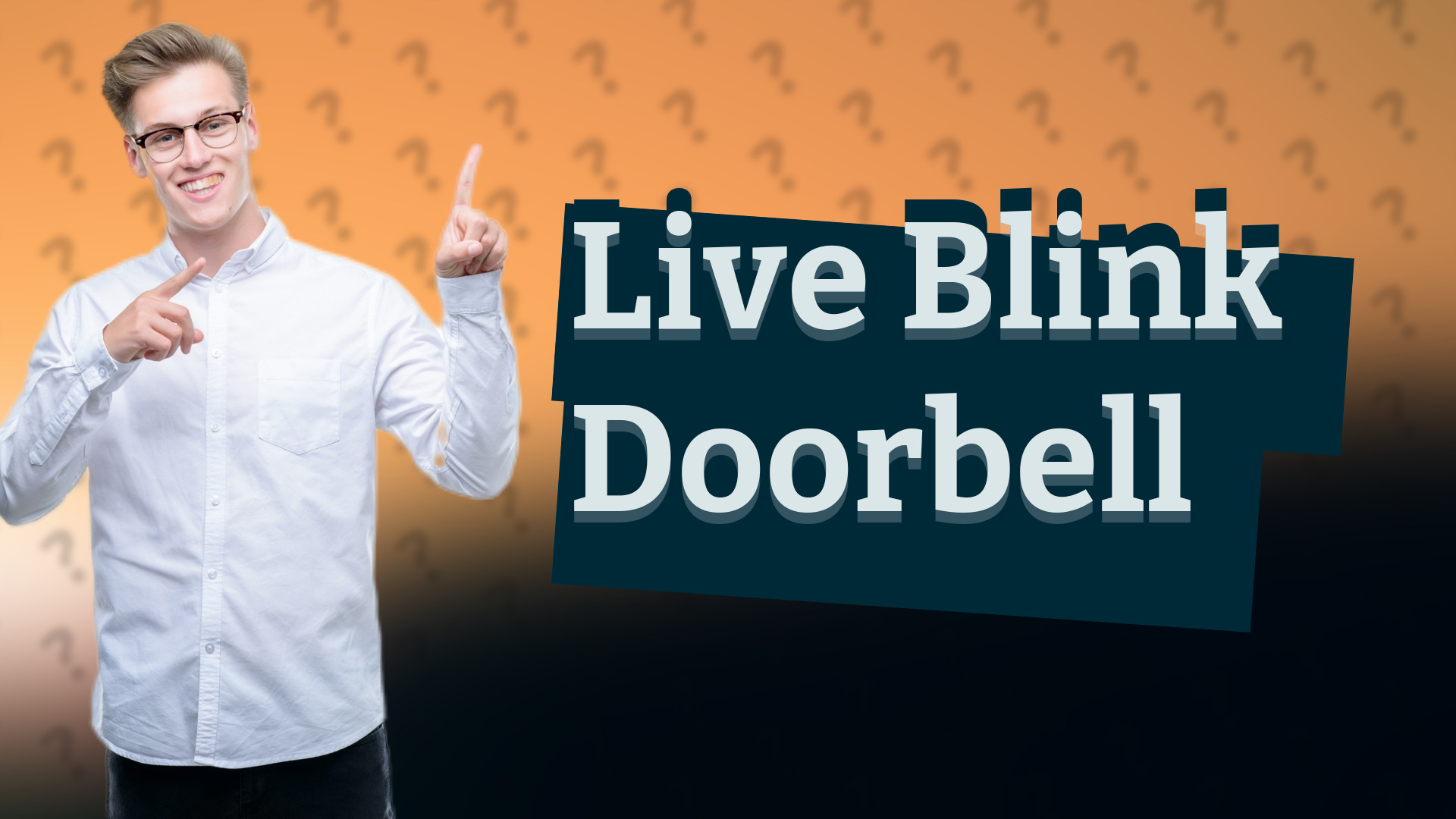 Live Blink Doorbell