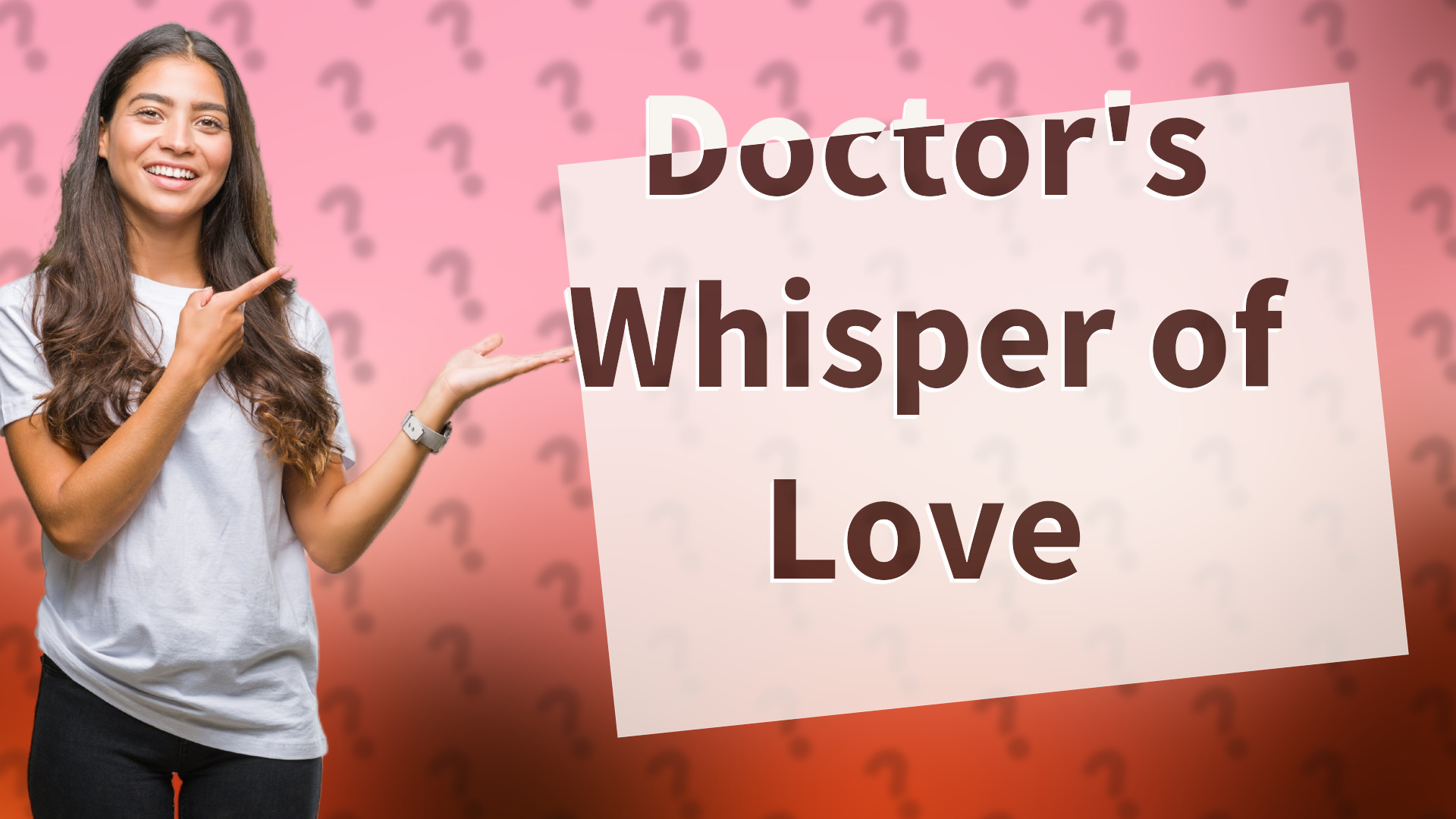 Doctor's Whisper of Love