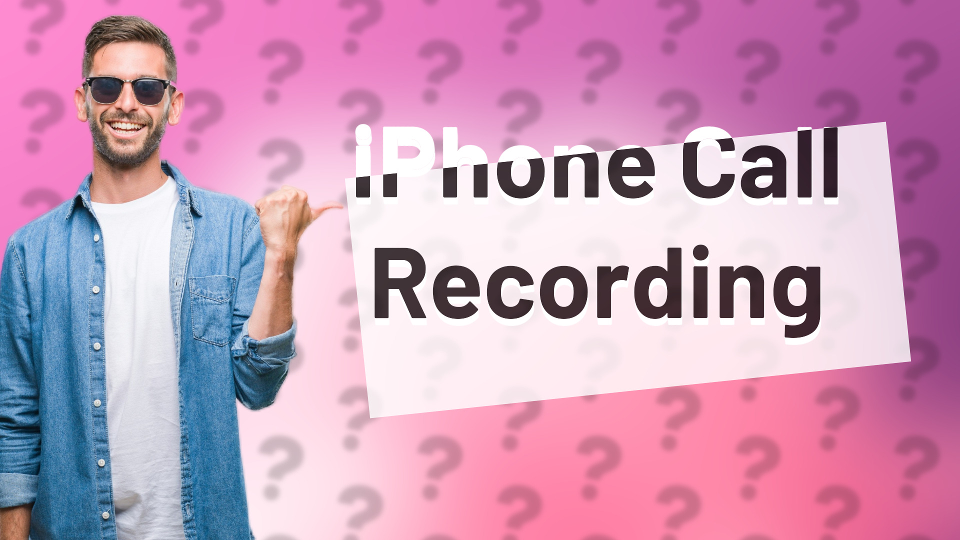 iPhone Call Recording