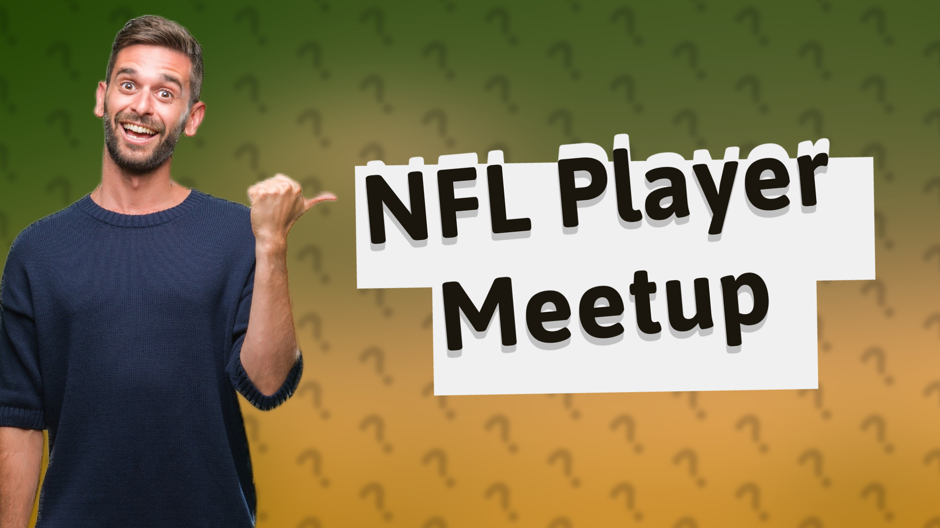 NFL Player Meetup