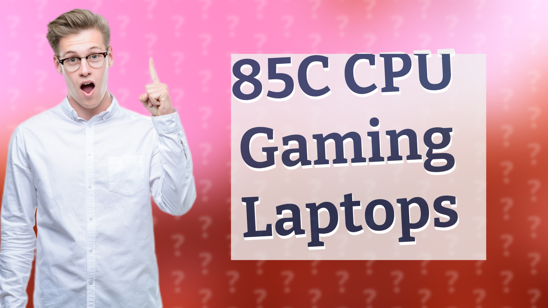 85C CPU Gaming Laptops