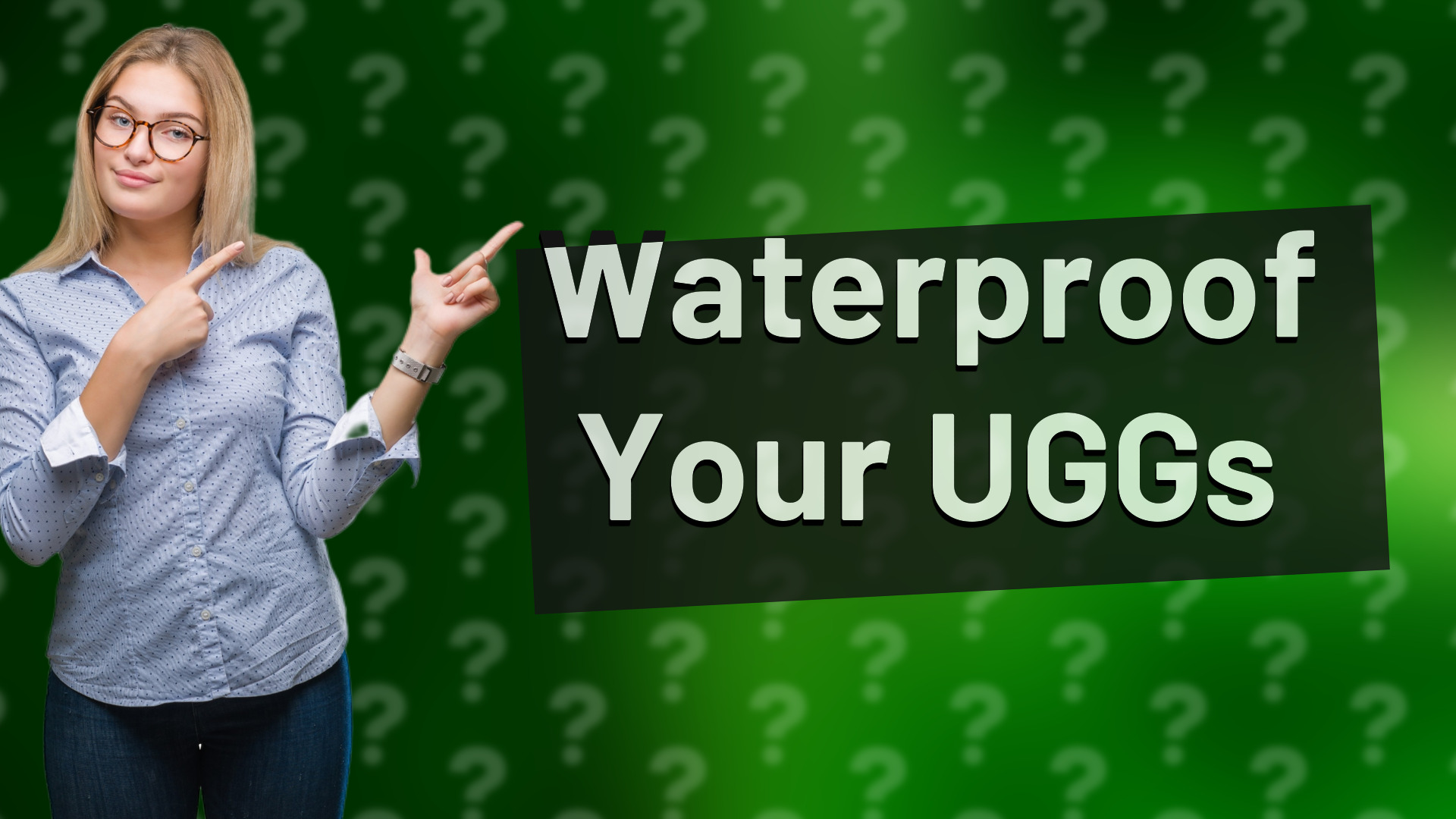 Waterproof Your UGGs