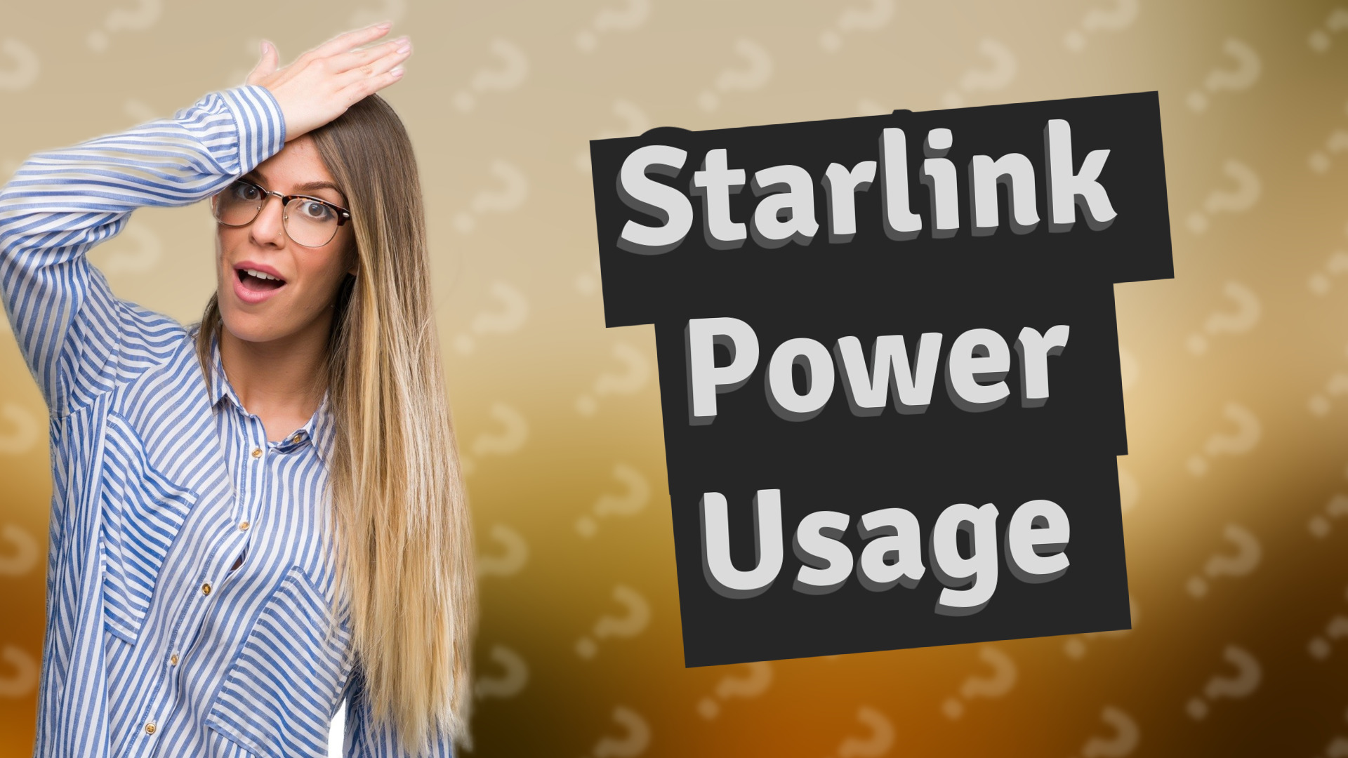 Starlink Power Usage