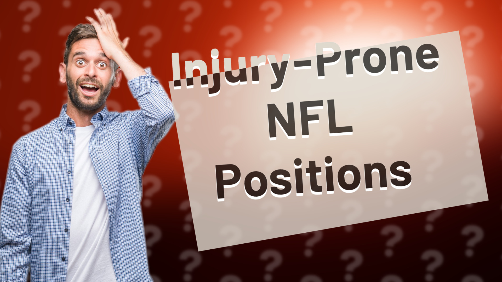 Injury-Prone NFL Positions