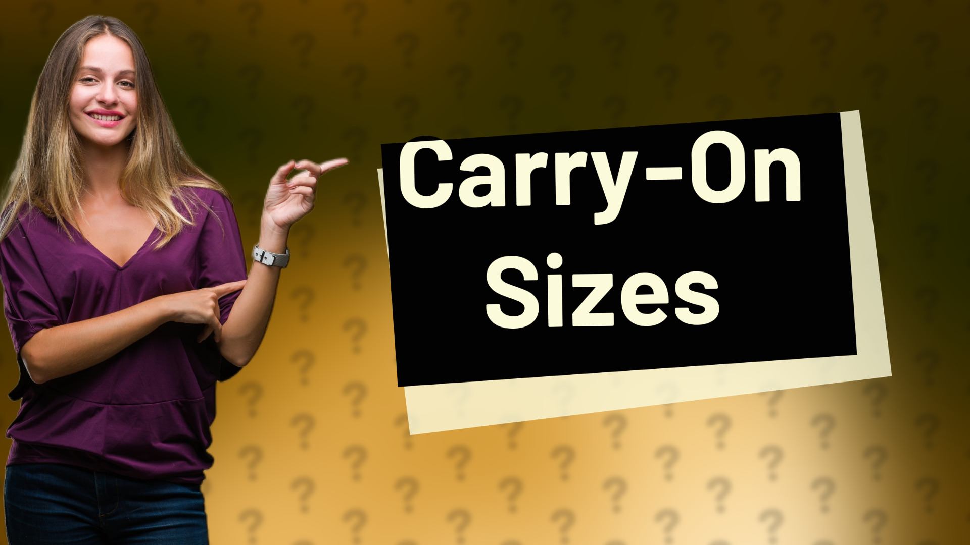 Carry-On Sizes