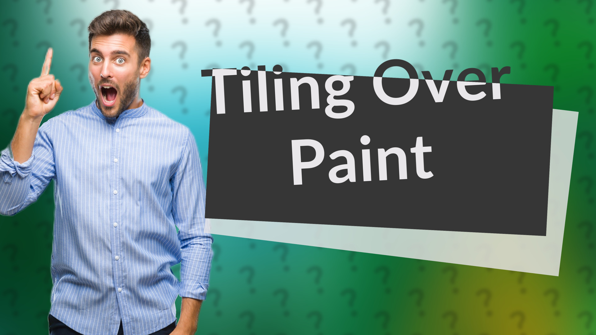 Tiling Over Paint