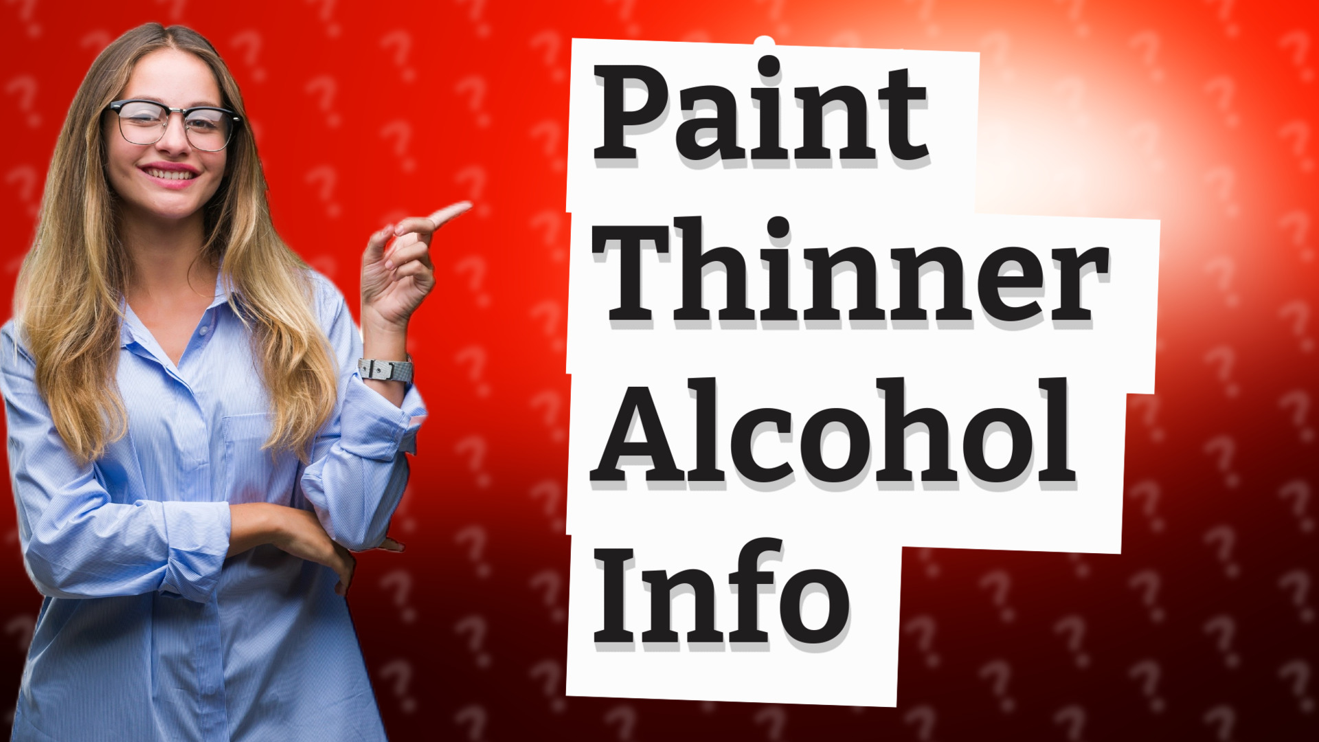 Paint Thinner Alcohol Info