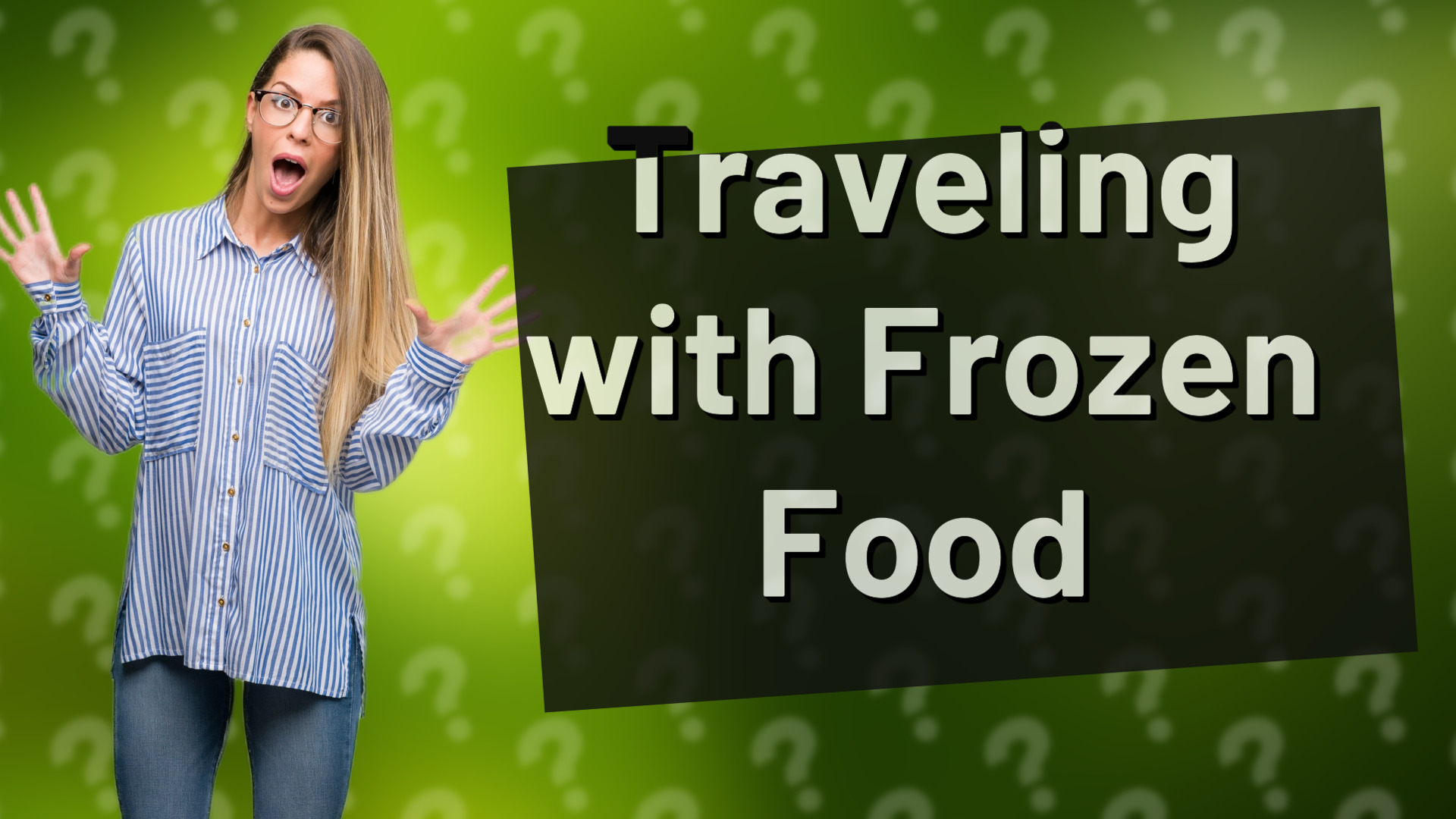 Traveling with Frozen Food