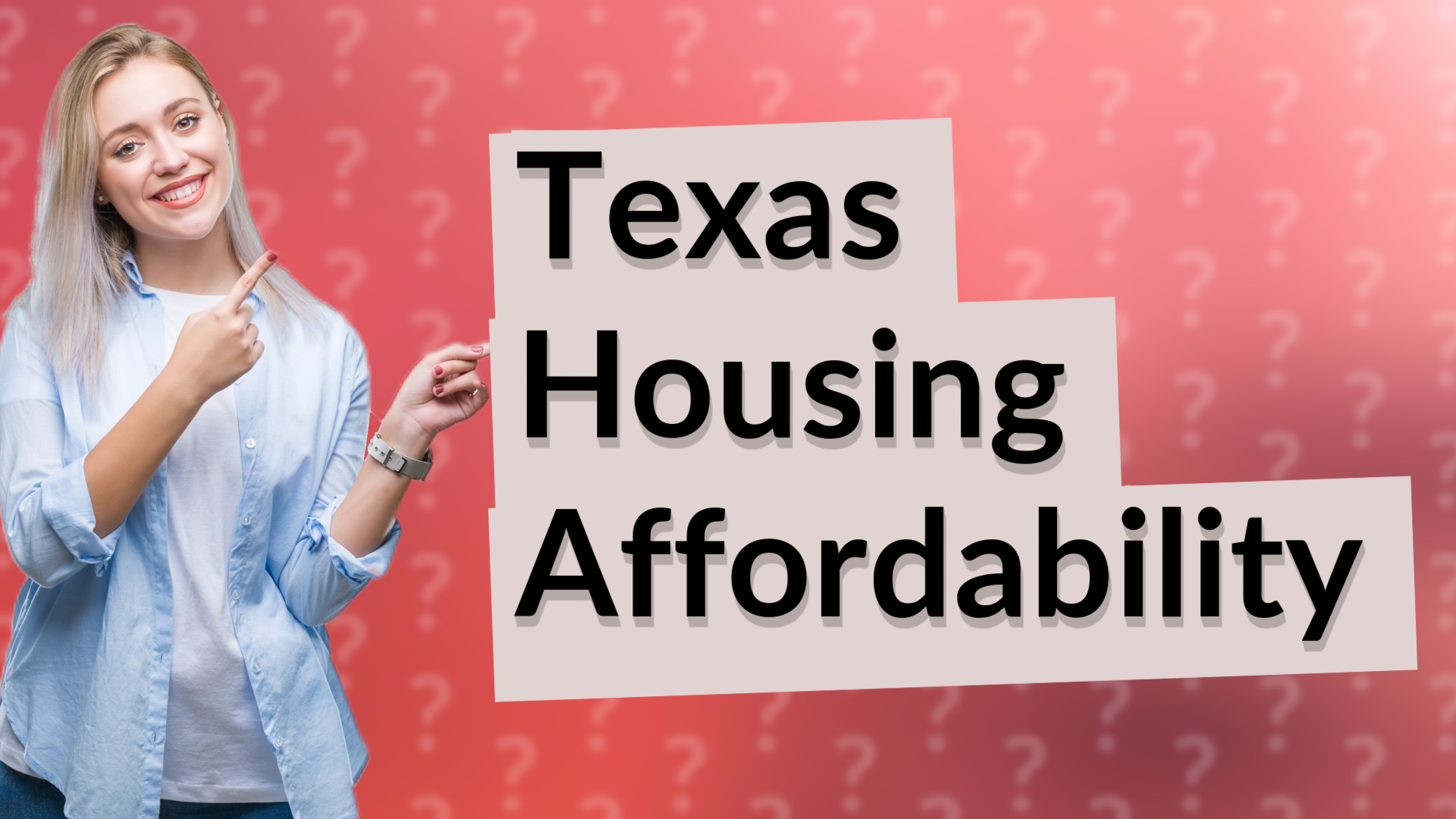 Texas Housing Affordability