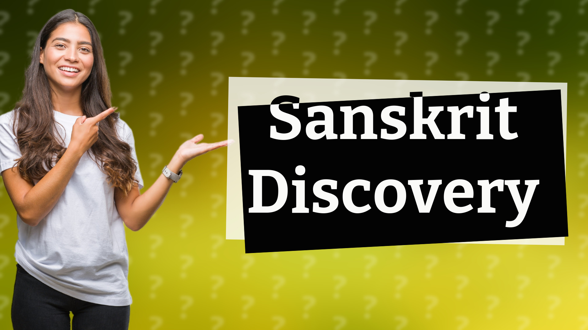 Sanskrit Discovery