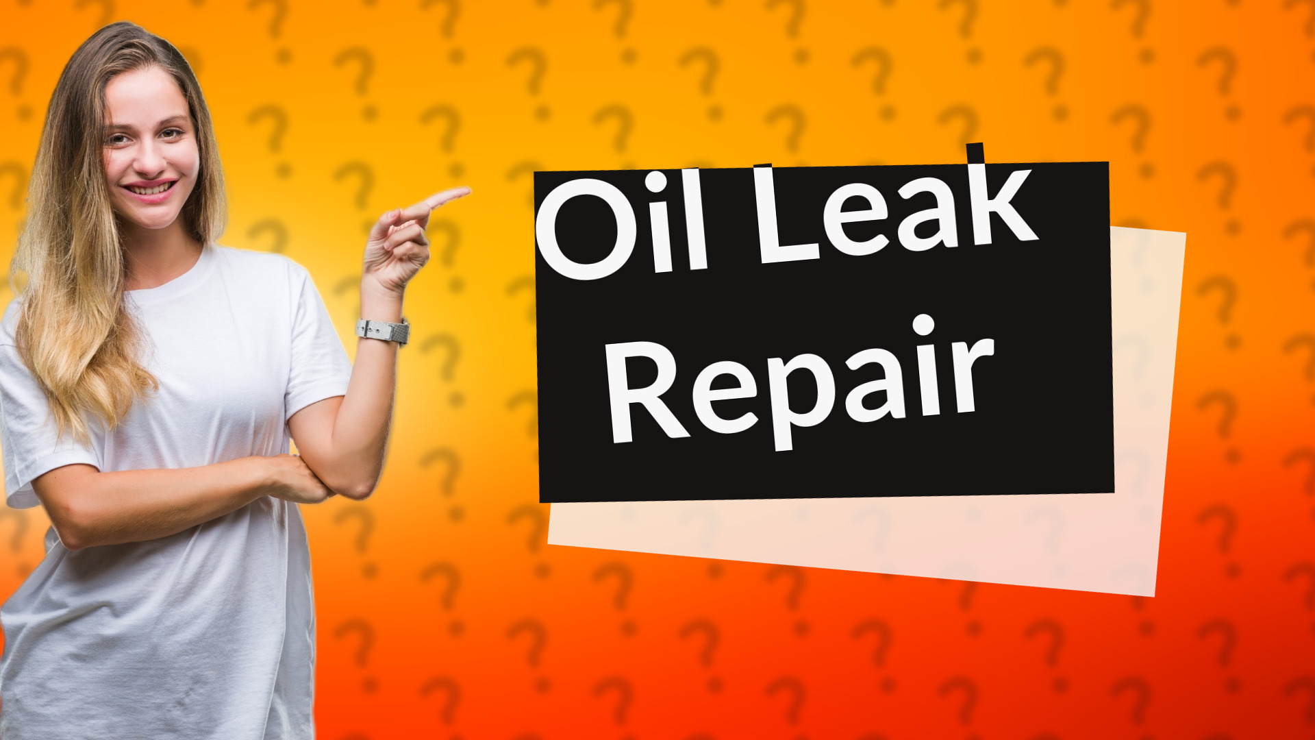 Oil Leak Repair