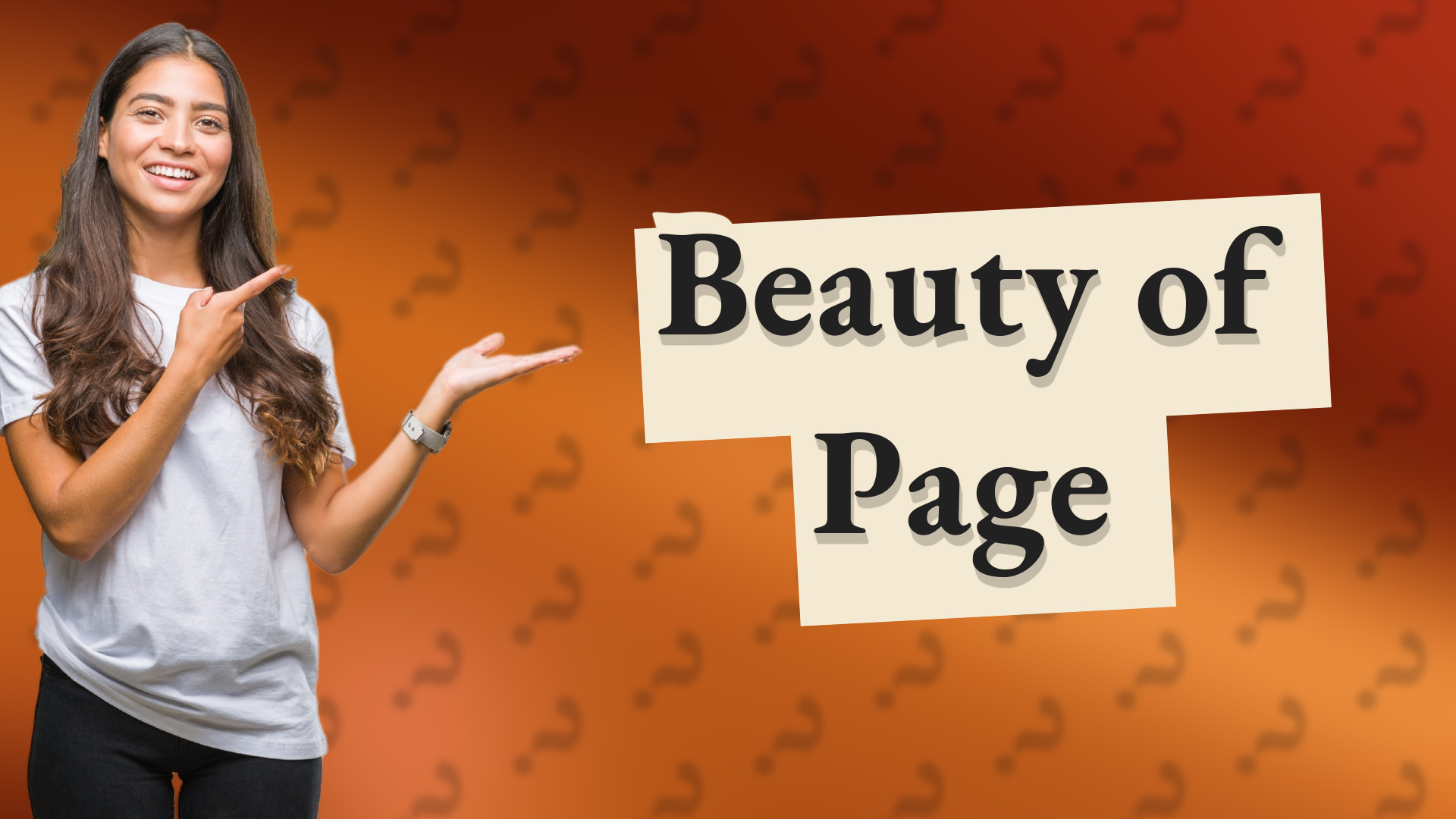 Beauty of Page