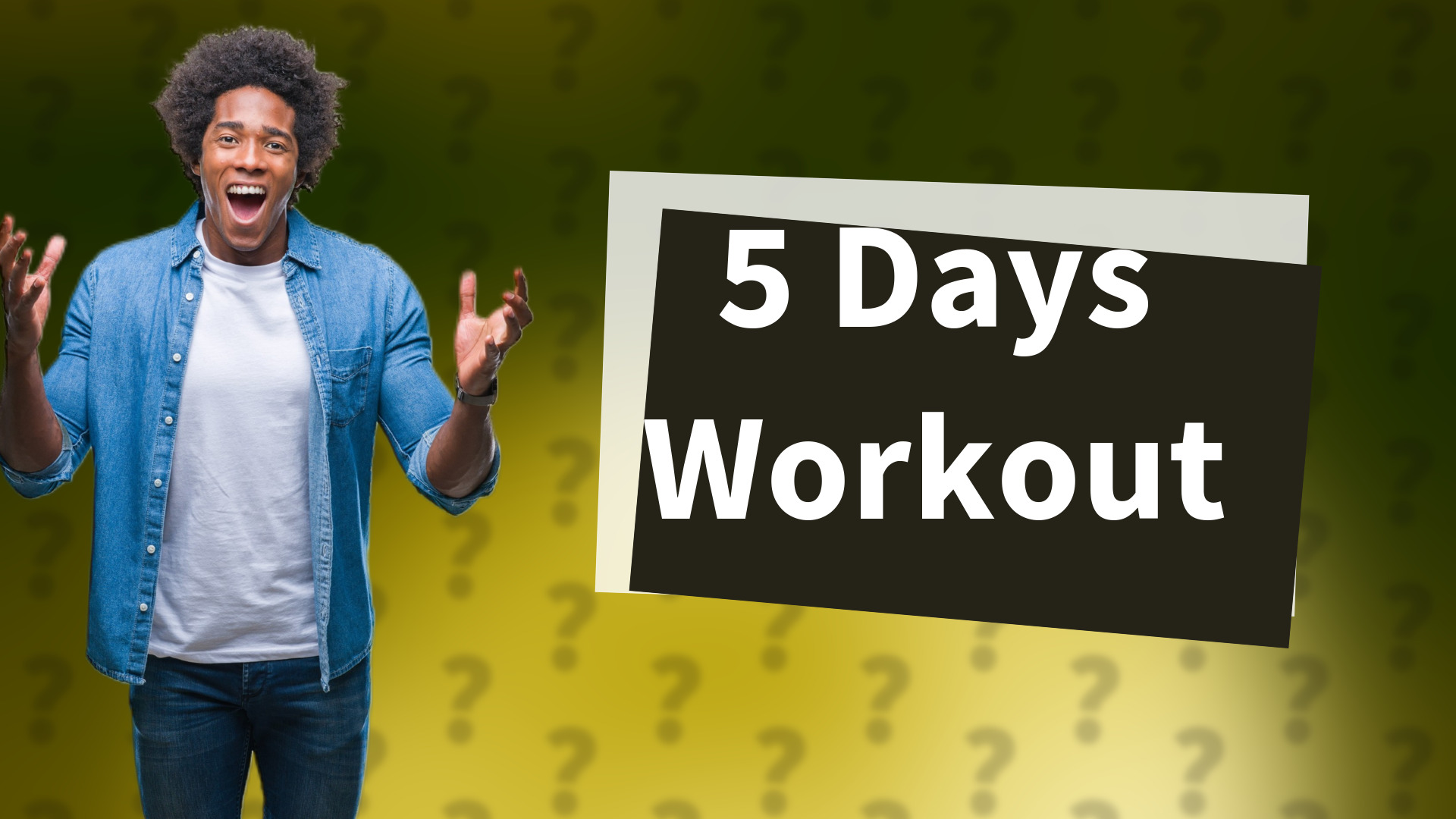 5 Days Workout