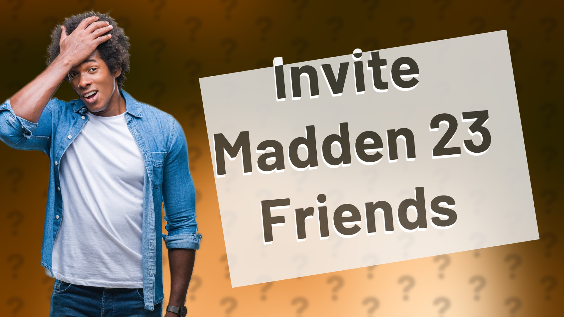 Invite Madden 23 Friends