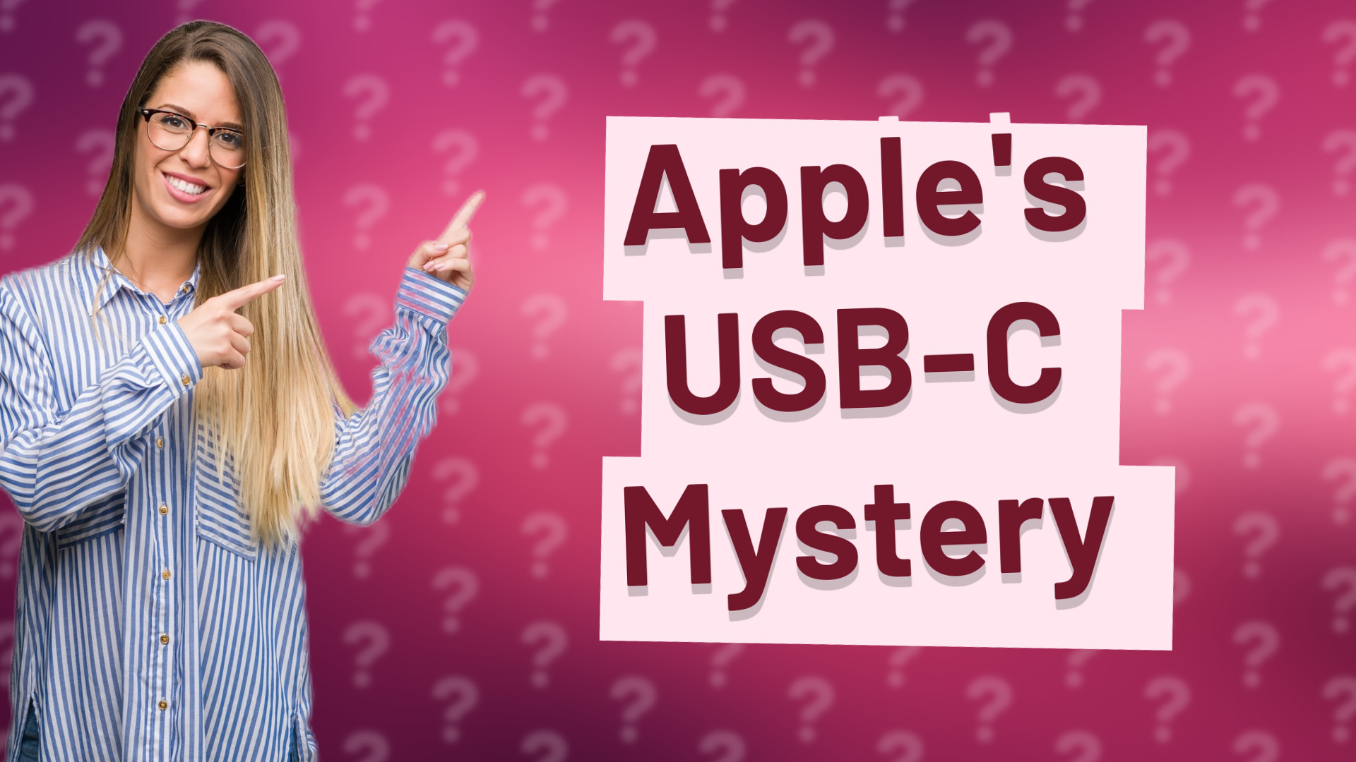 Apple's USB-C Mystery