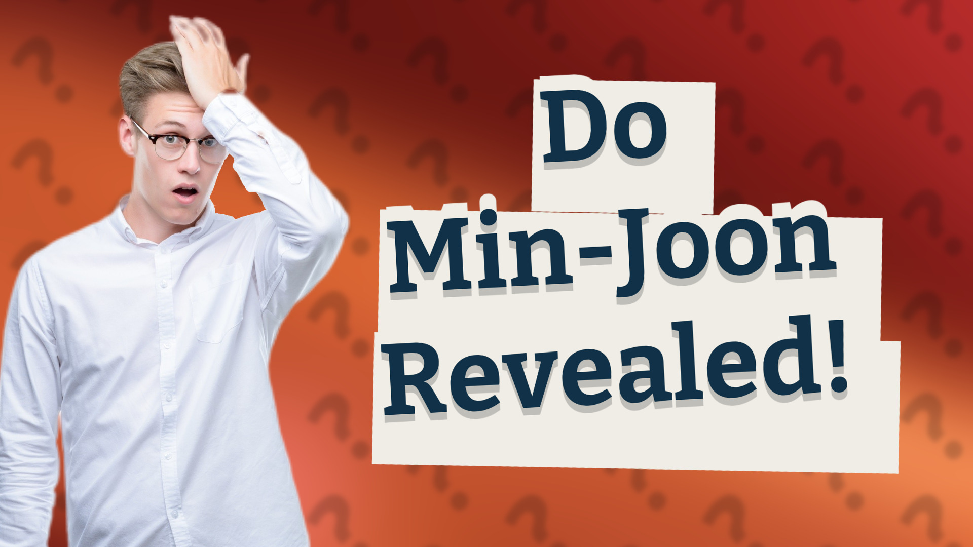 Do Min-Joon Revealed!
