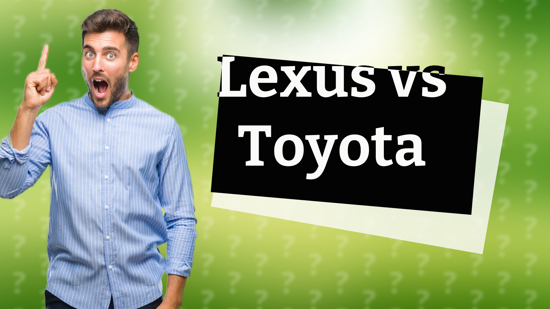 Lexus vs Toyota