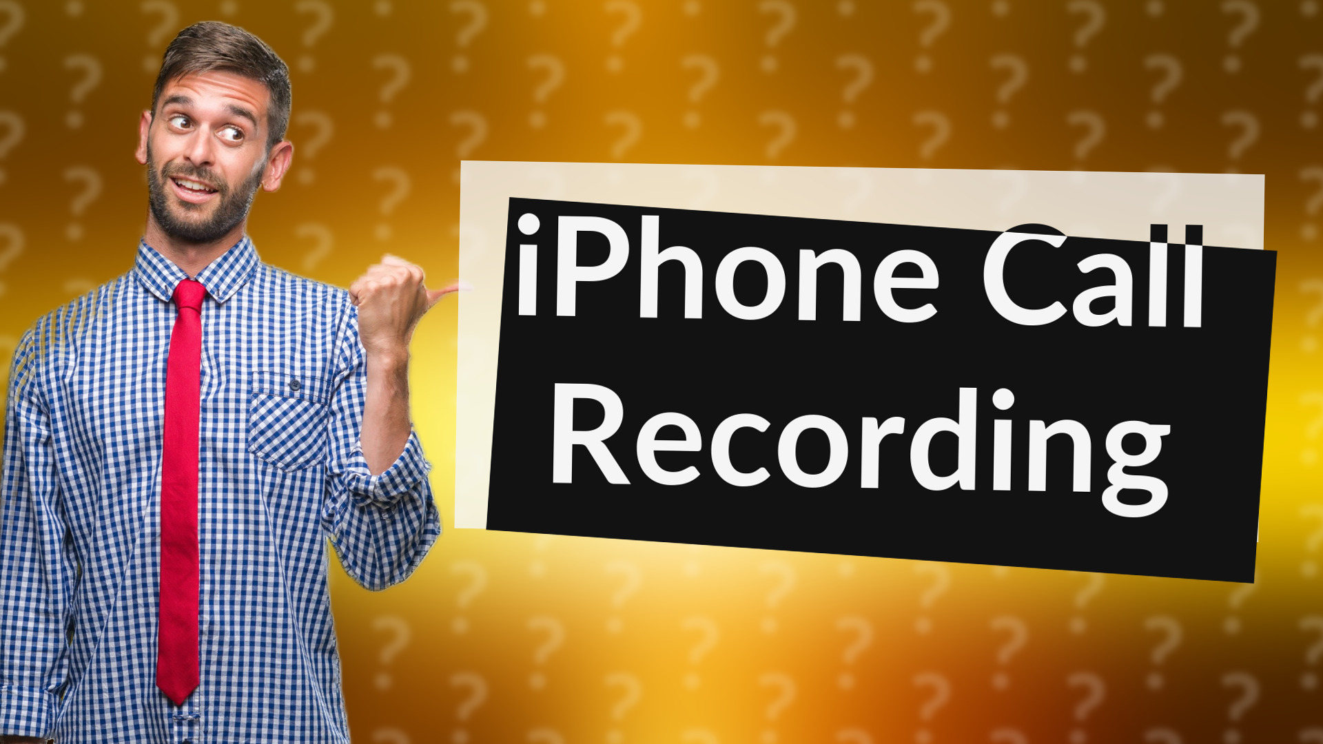 iPhone Call Recording