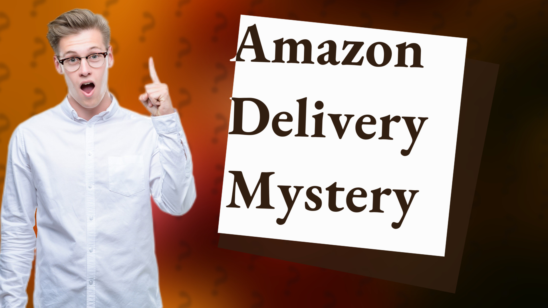 Amazon Delivery Mystery