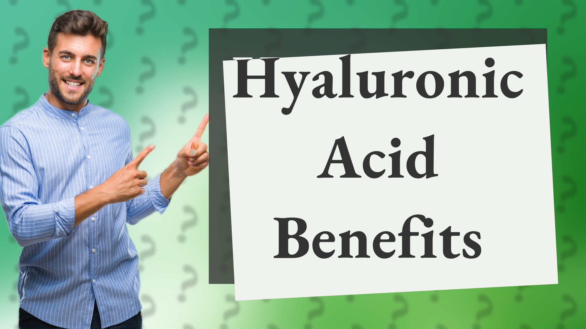 Hyaluronic Acid Benefits