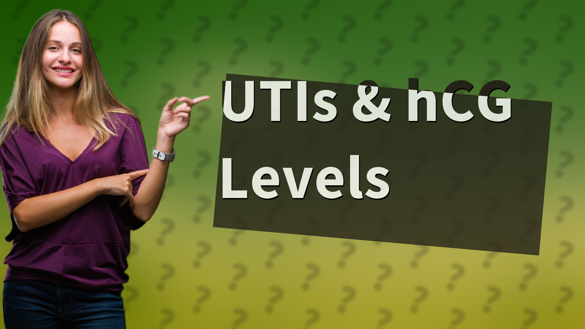 UTIs & hCG Levels