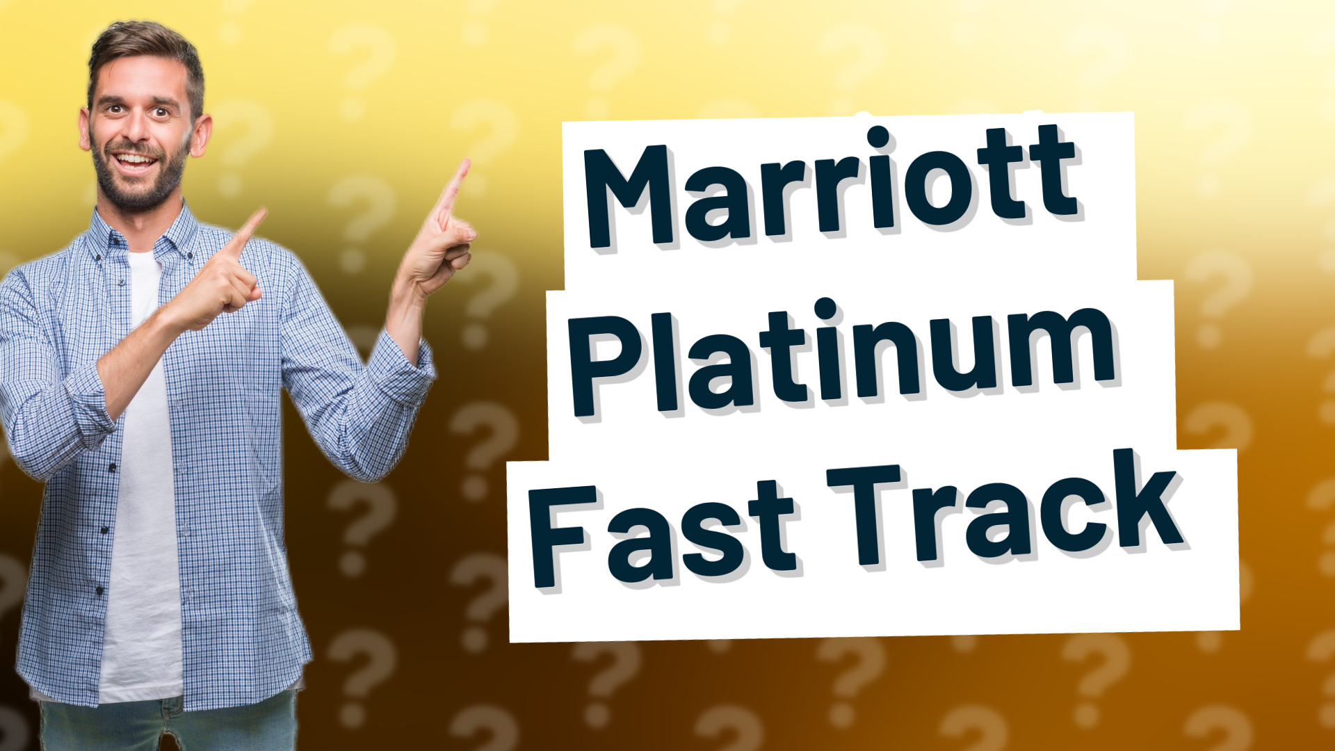 Marriott Platinum Fast Track