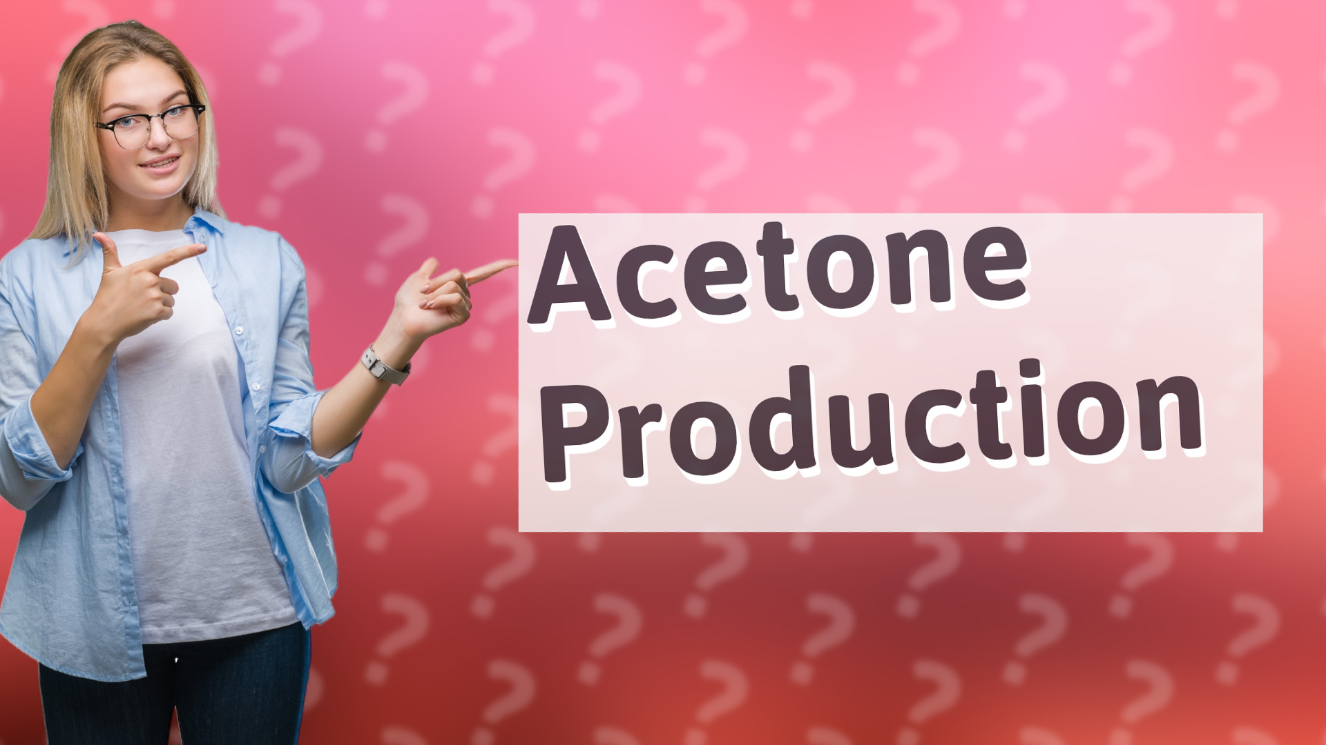 Acetone Production