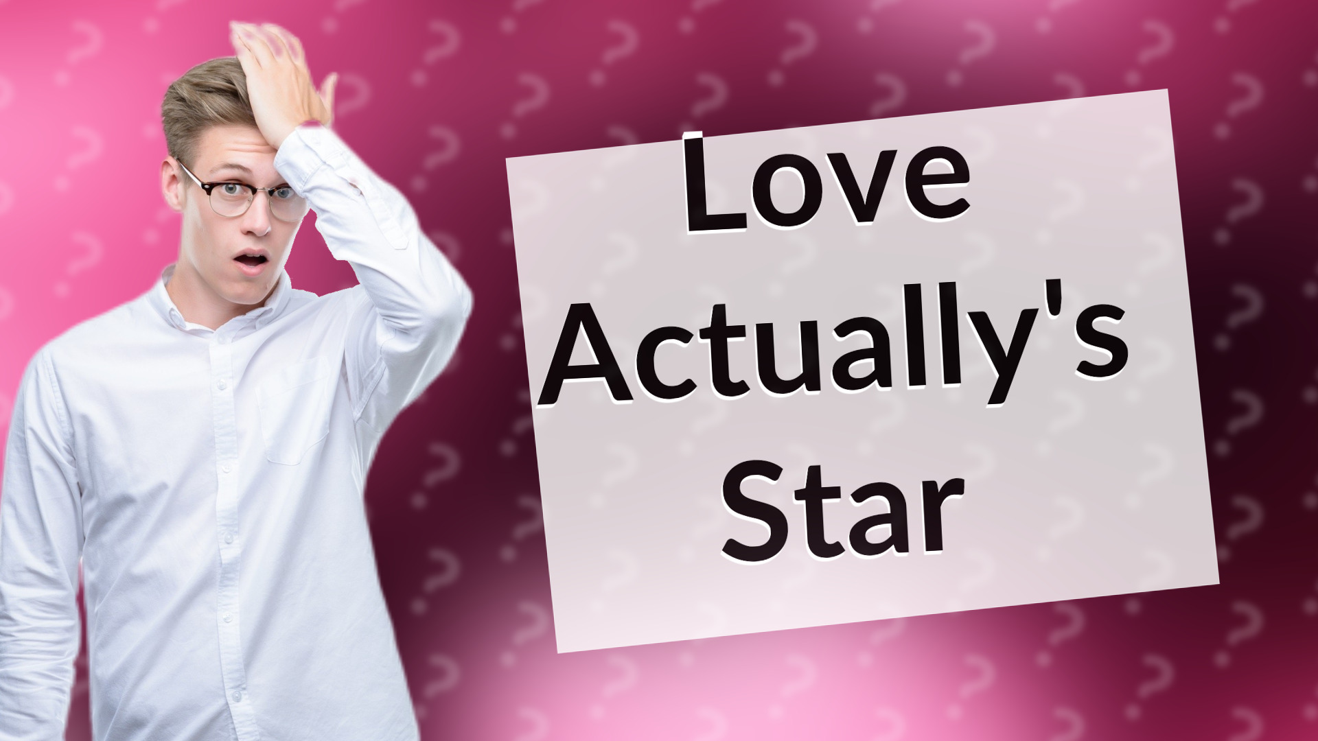 Love Actually's Star