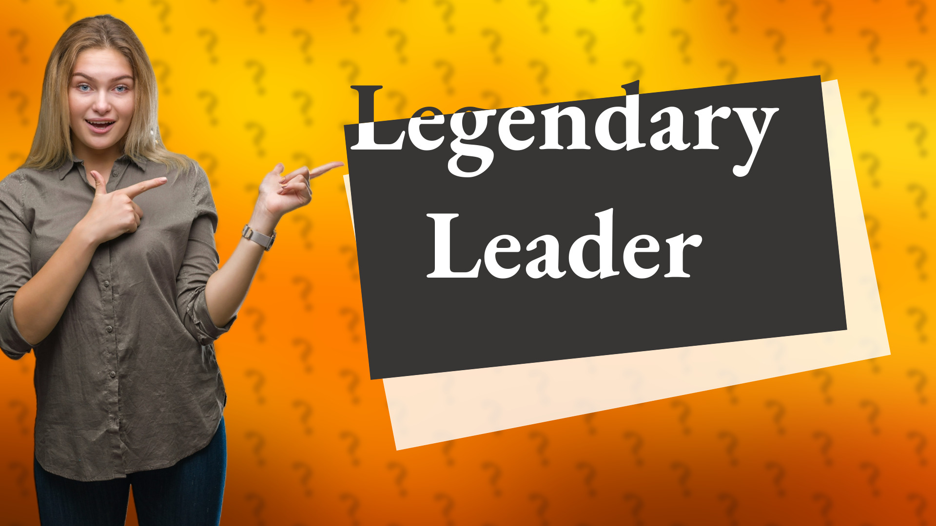 Legendary Leader