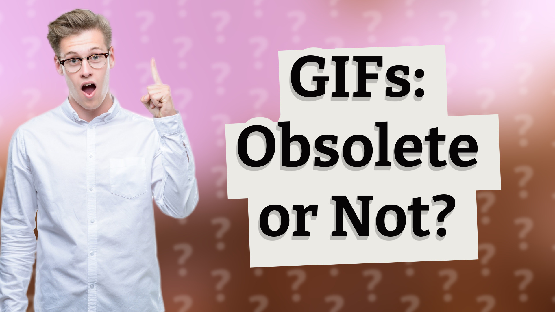 GIFs: Obsolete or Not?