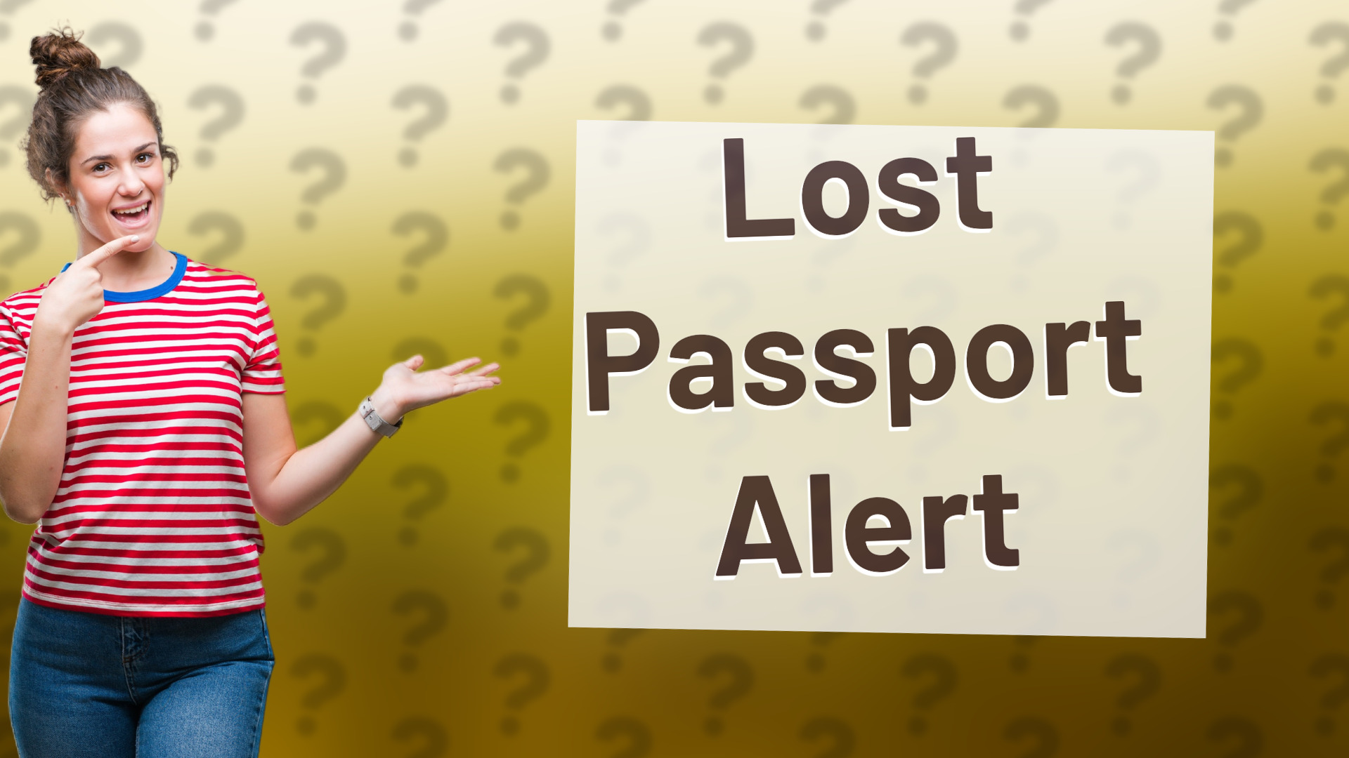 Lost Passport Alert