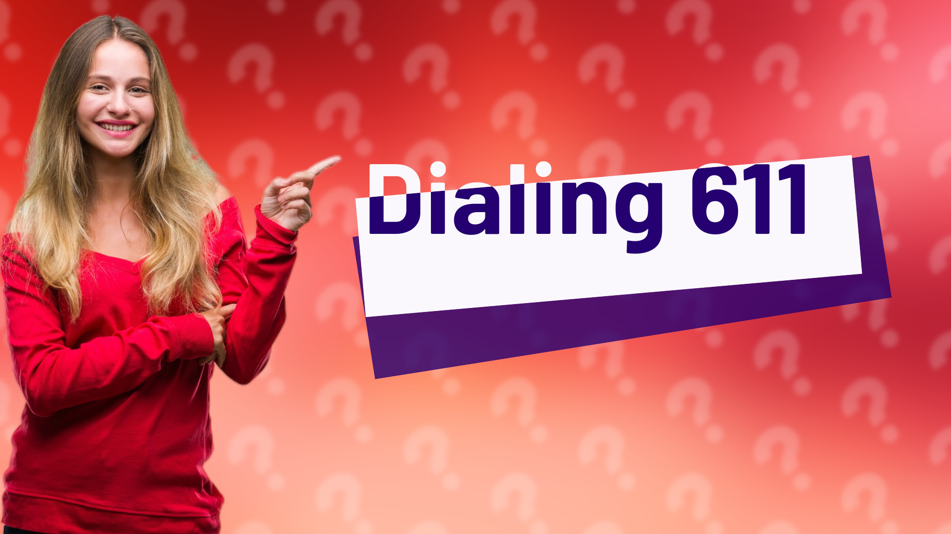 Dialing 611